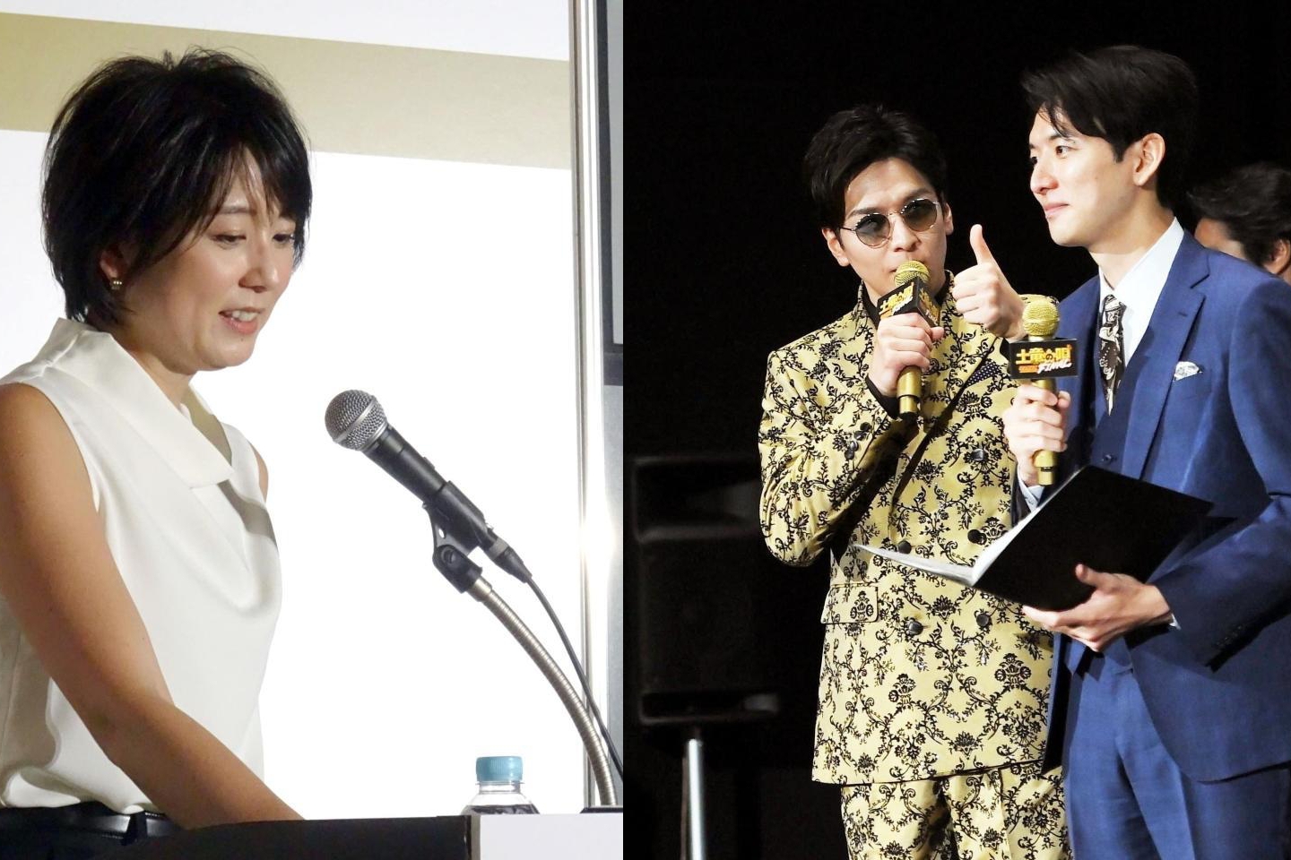 生田斗真護弟生田龍聖（右）內幕曝光，細節頗為溫馨。當時生田龍聖遭主播妻子秋元優里（左）背叛。（翻攝網路）