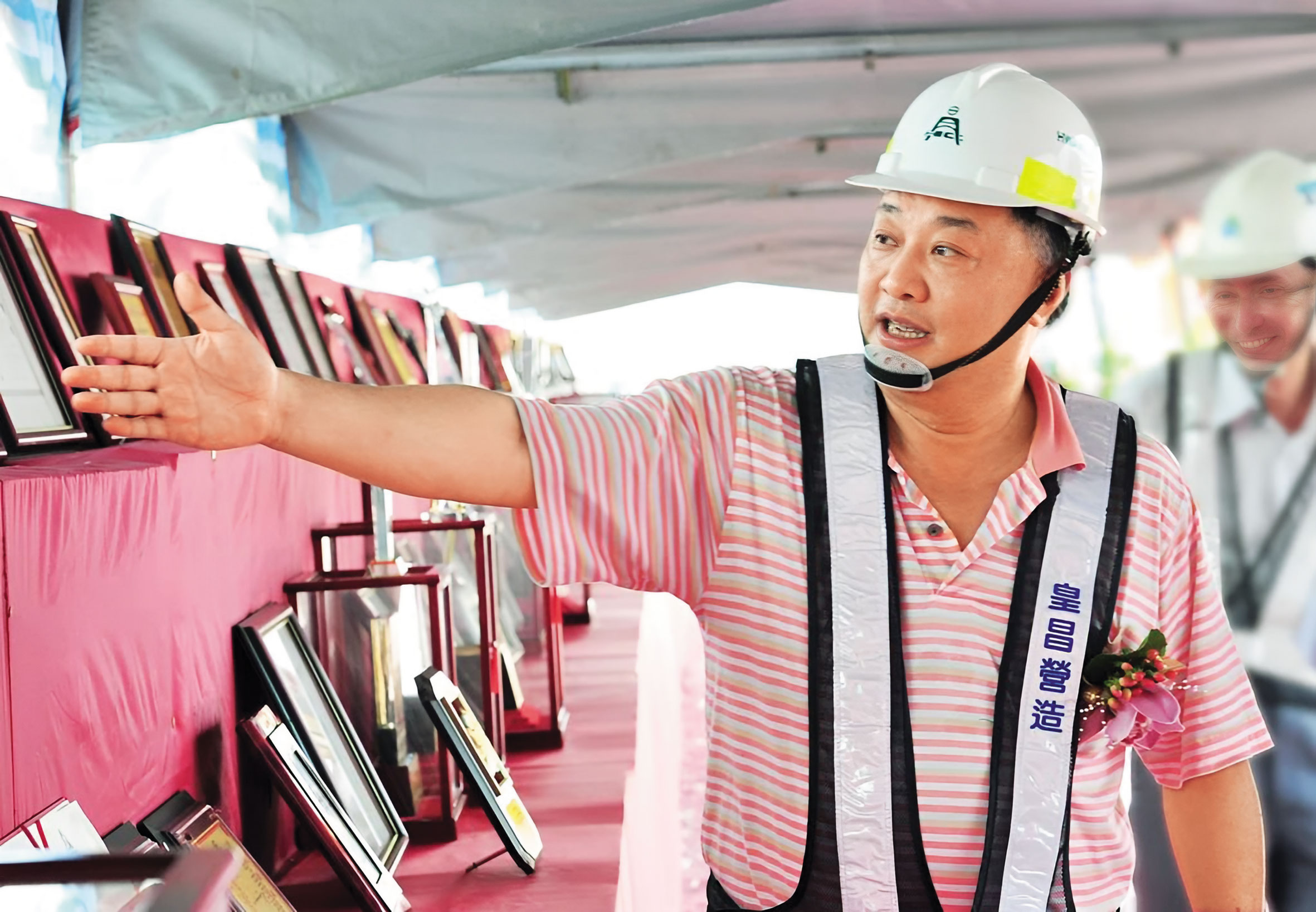 皇昌集團由董座江程金領軍,搶下中油三接後,對台電四接也勢在必得。(翻攝豐鑫皇昌集團官網)