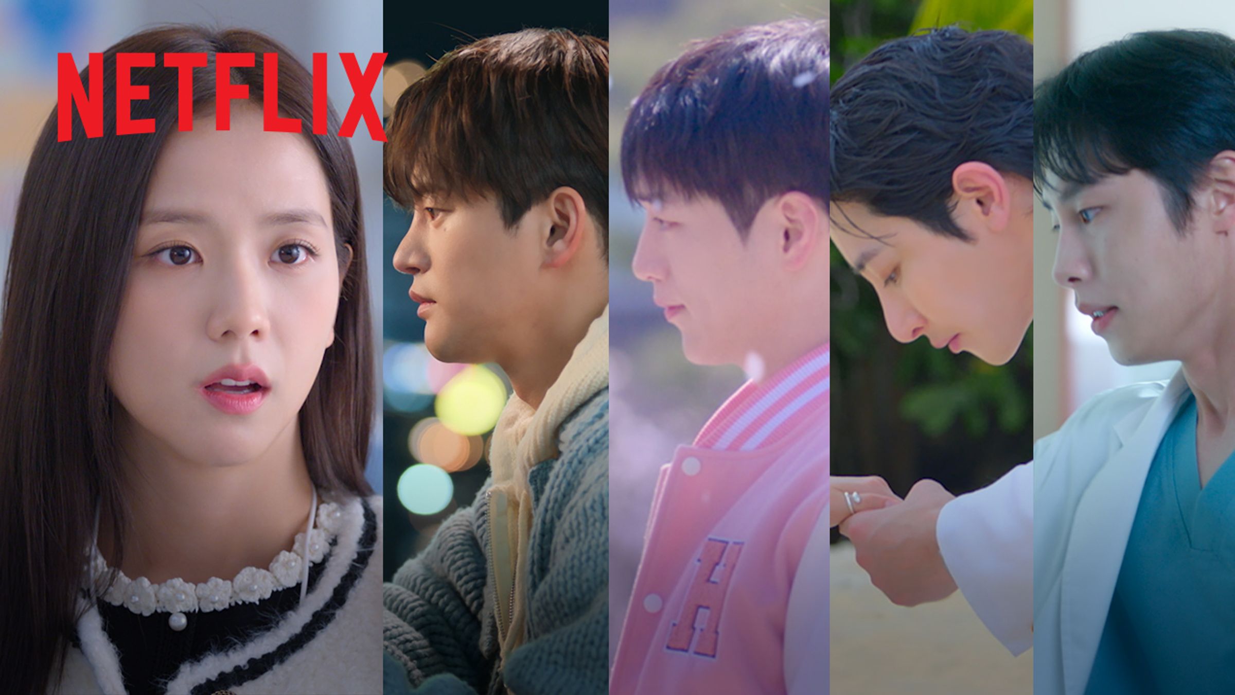 BLACKPINK Jisoo最新連續劇來啦！她將在Netflix《訂閱男友》與徐仁國、徐康俊、李洙赫、李宰旭大談戀愛。（Netflix提供）