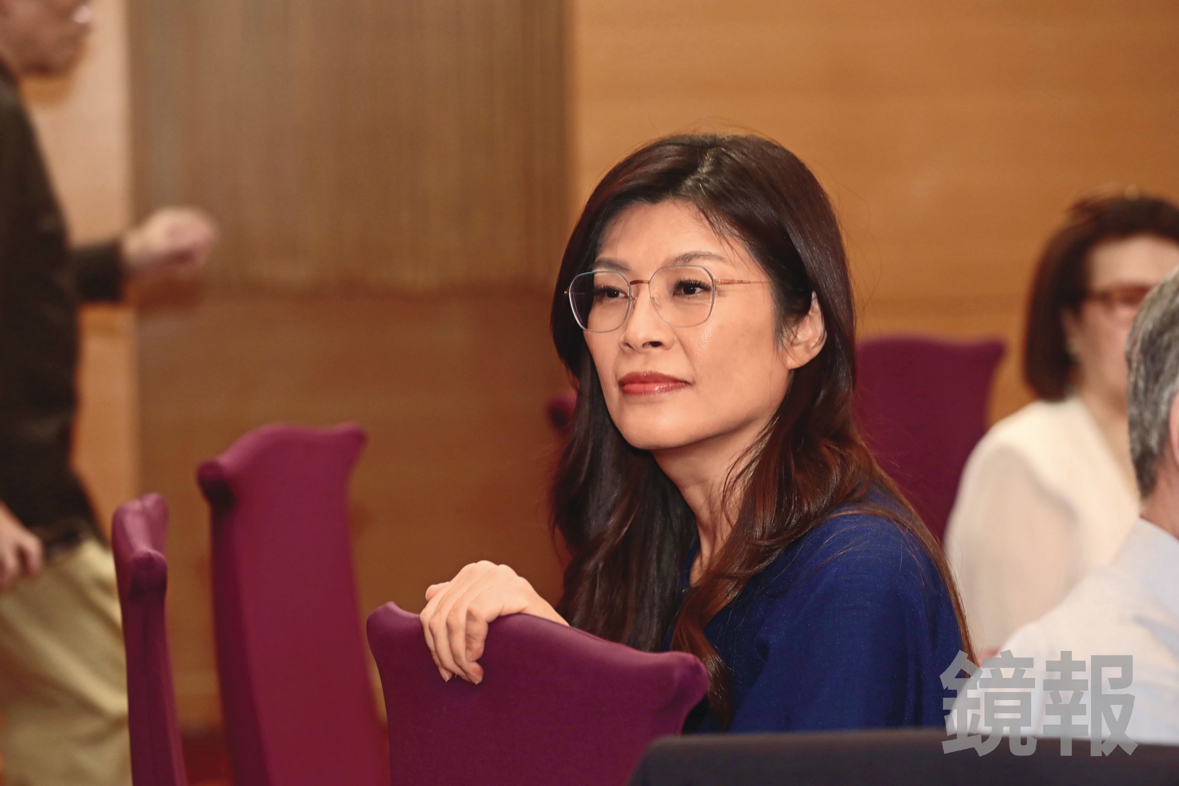 鄭麗文聲勢領先,在藍營世代交替呼聲備受期待,還獲得多數軍系支持。(鏡報林煒凱)