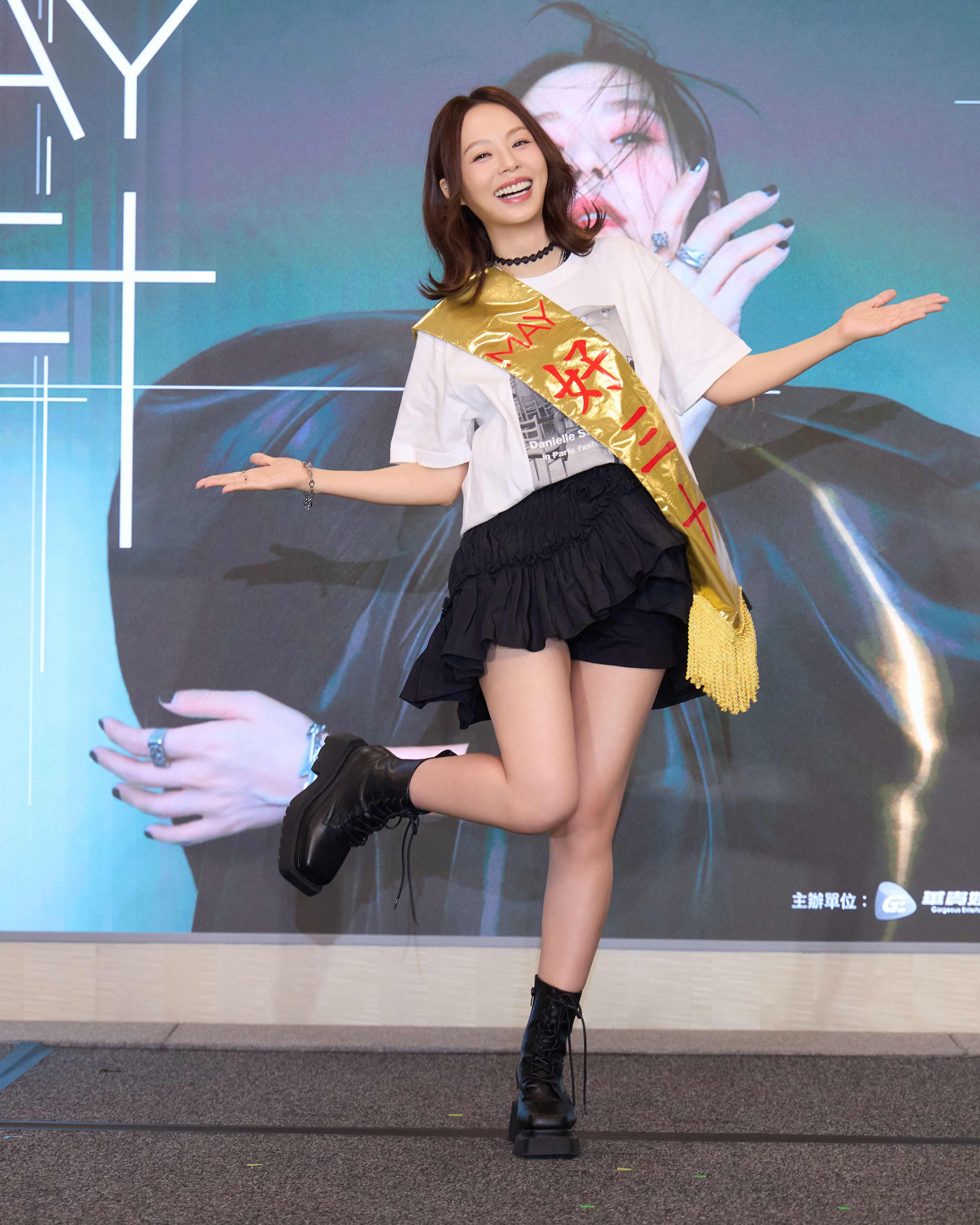 孫淑媚許願能夠生小孩，不排斥去父留子。（華貴娛樂提供）