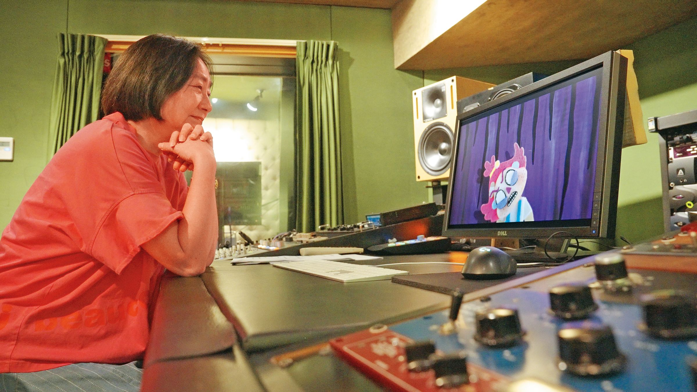 「派媽」楊麗音透過聲音傳達為人母的心情,是業界公認人選。(小公視提供)