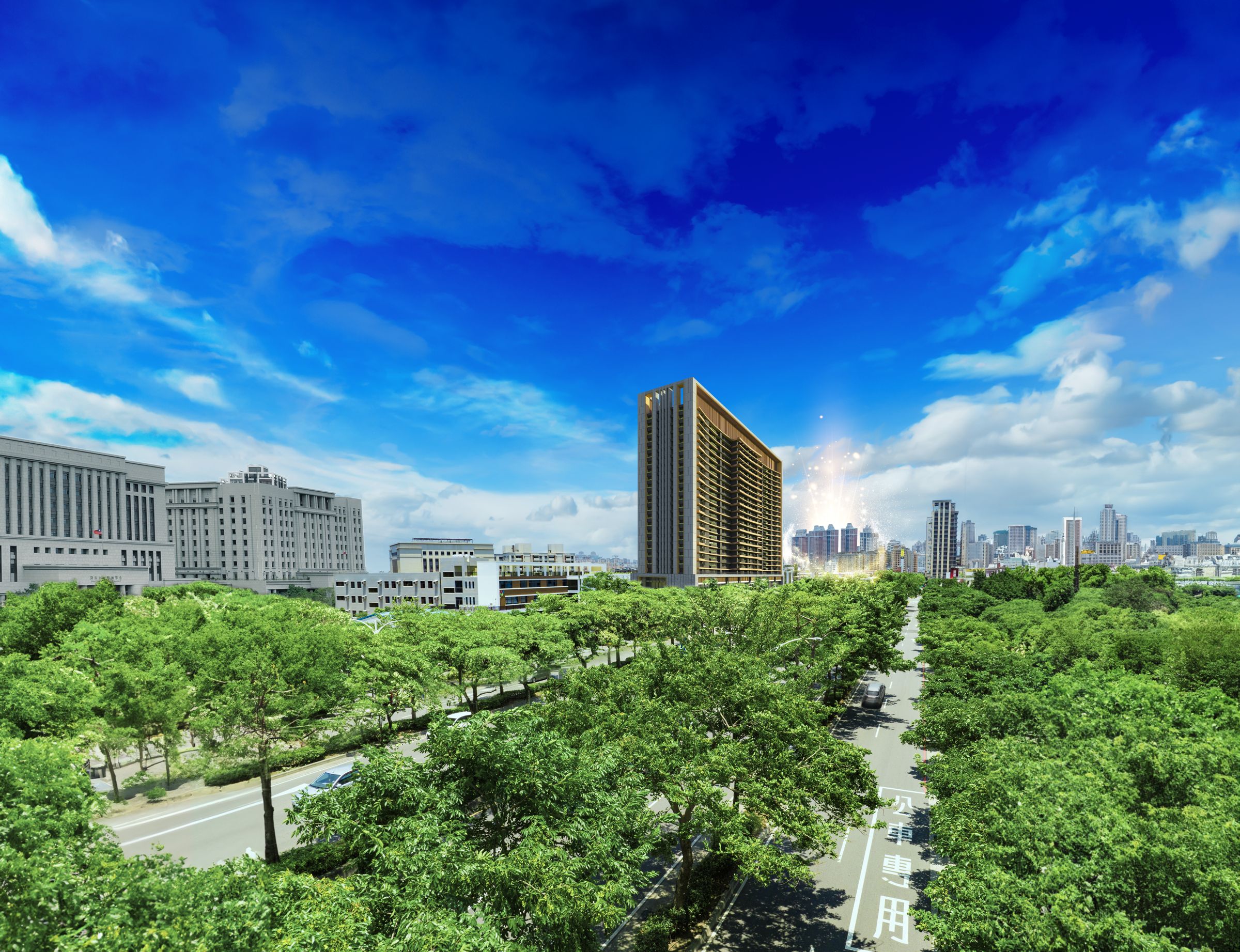 鉑克棶由興益發豪宅團隊操刀，2-3房輕奢格局，喊出低總價入住藝文特區生活圈。