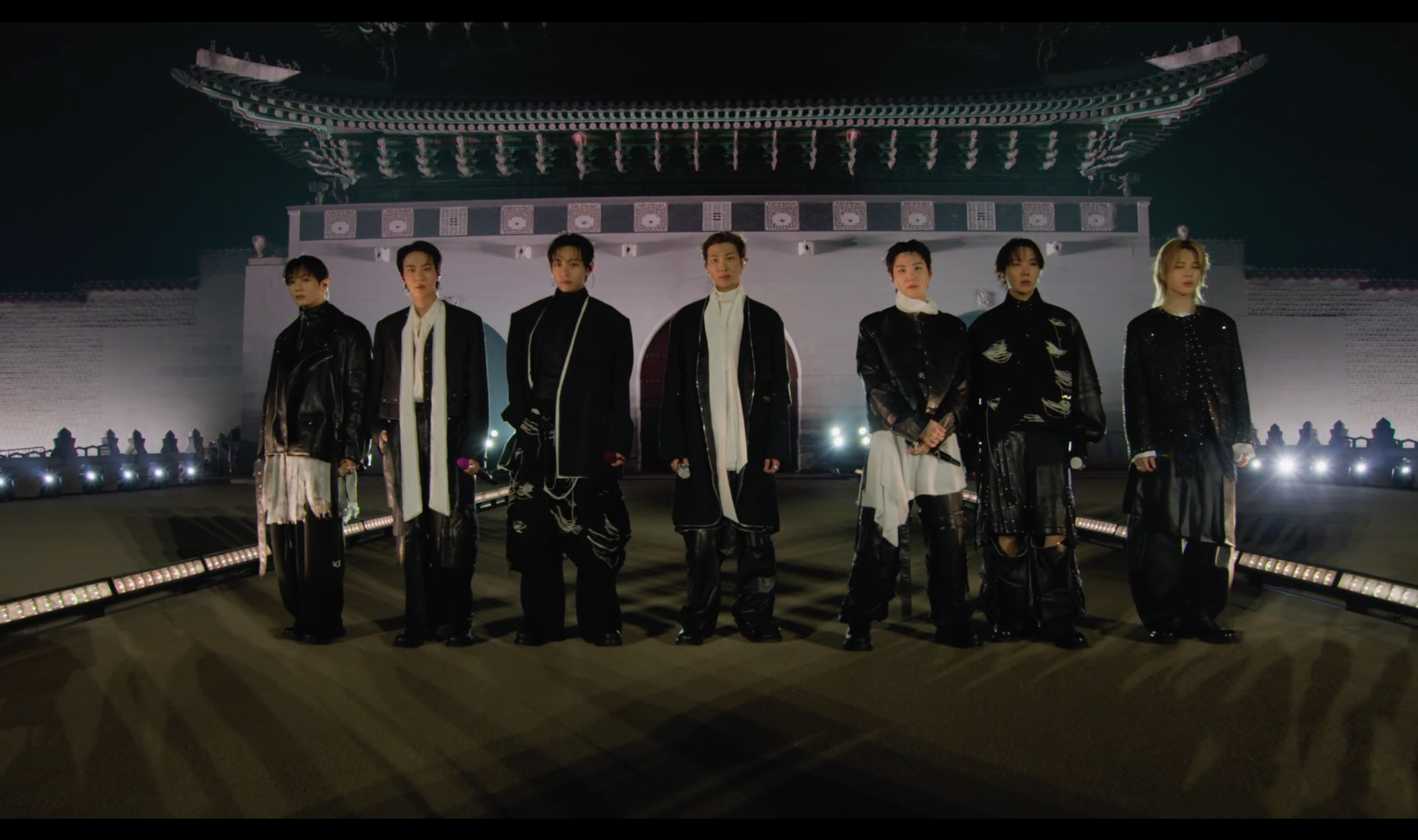 BTS睽違4年回歸歌壇,是全球注目焦點。(截圖自Netflix)