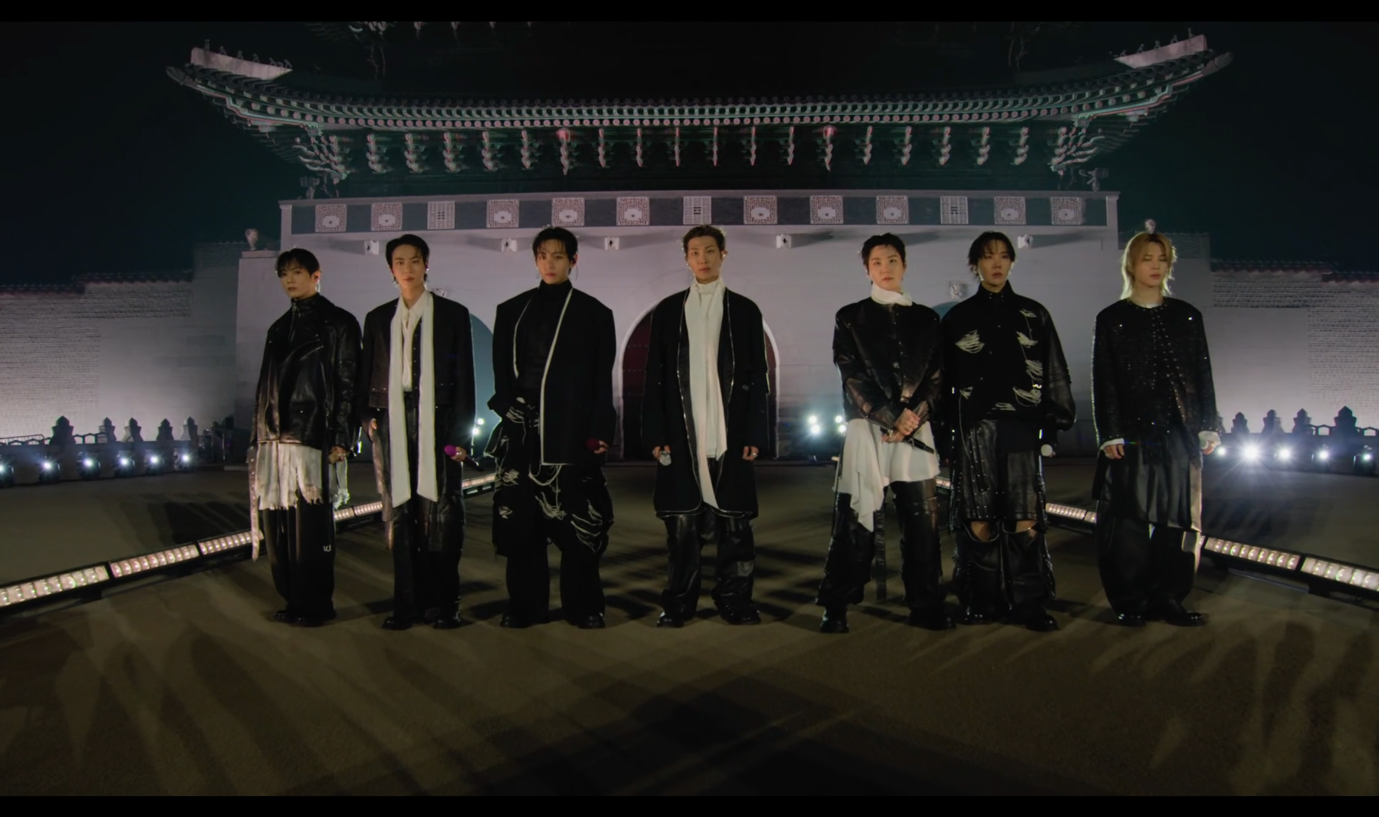 BTS睽違4年回歸歌壇,是全球注目焦點。(截圖自Netflix)