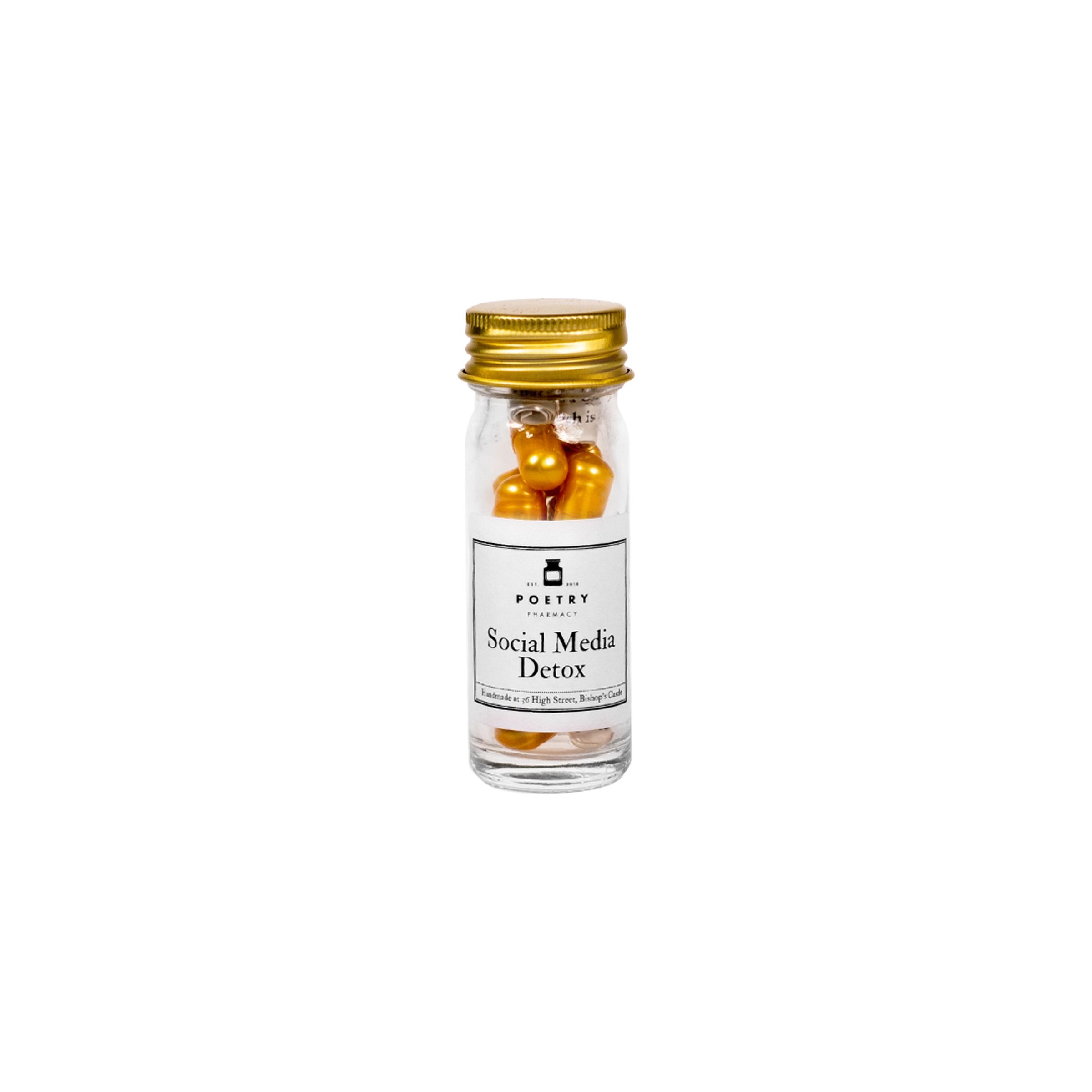 詩籤藥局藥罐:社群排毒Social Media Detox。NT$380(嵐舒提供)