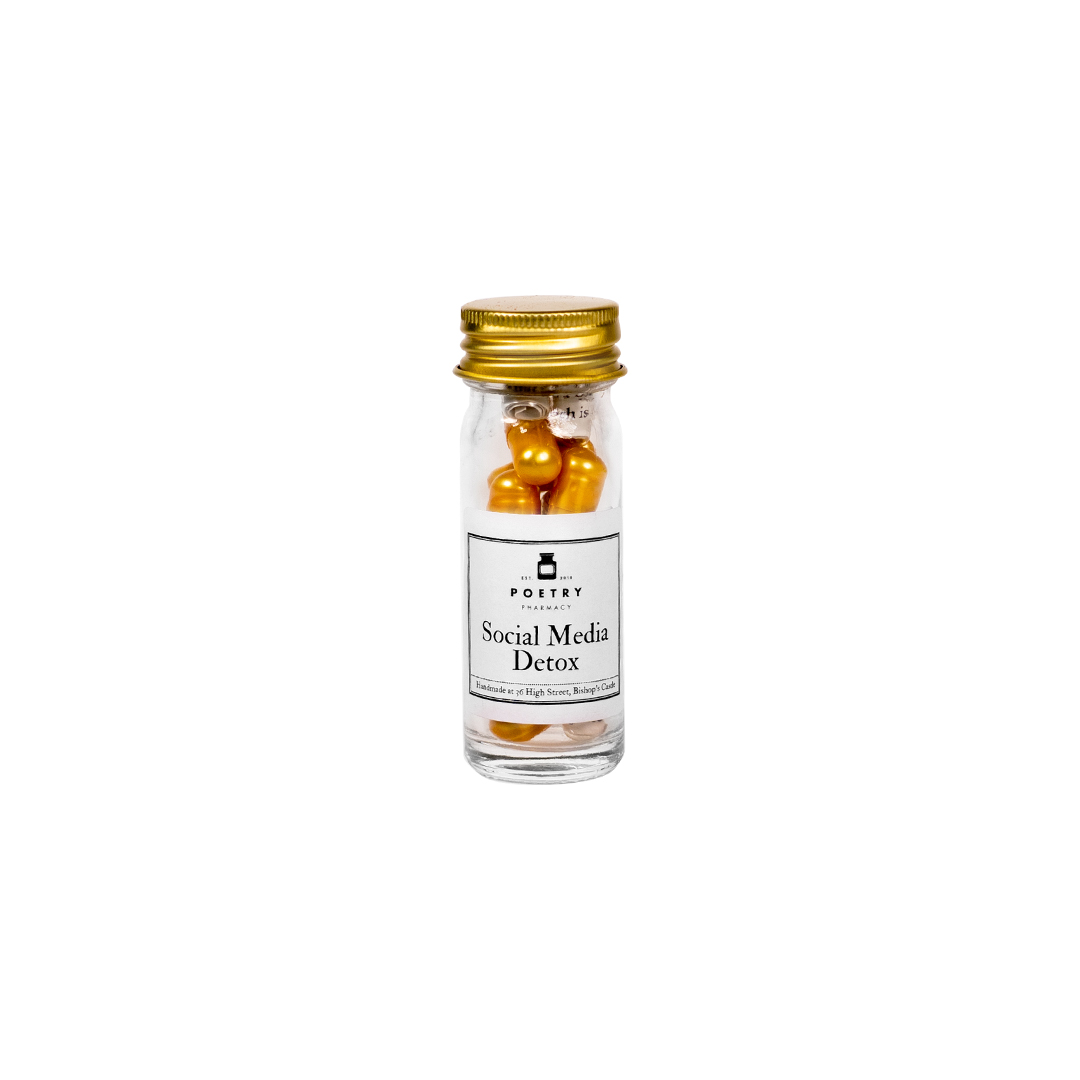詩籤藥局藥罐:社群排毒Social Media Detox。NT$380(嵐舒提供)