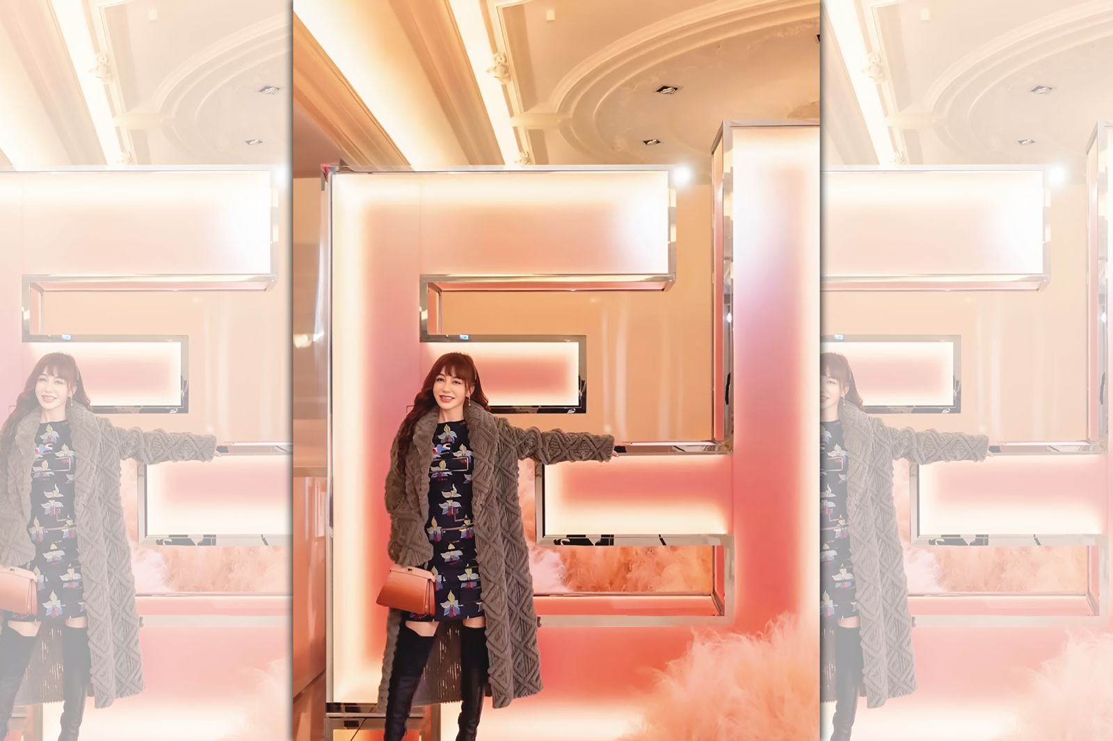 名媛李珍妮才剛華麗出席服裝秀,卻被名媛圈耳語流傳她去韓國整形,但不甚滿意。(翻攝自李珍妮IG)