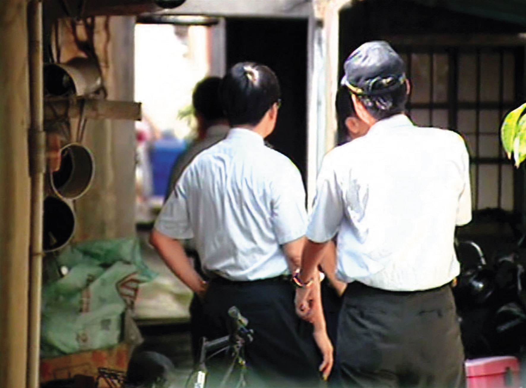 警方在死者住處探測出血跡反應,研判該處為凶案第一現場。(東森新聞提供)