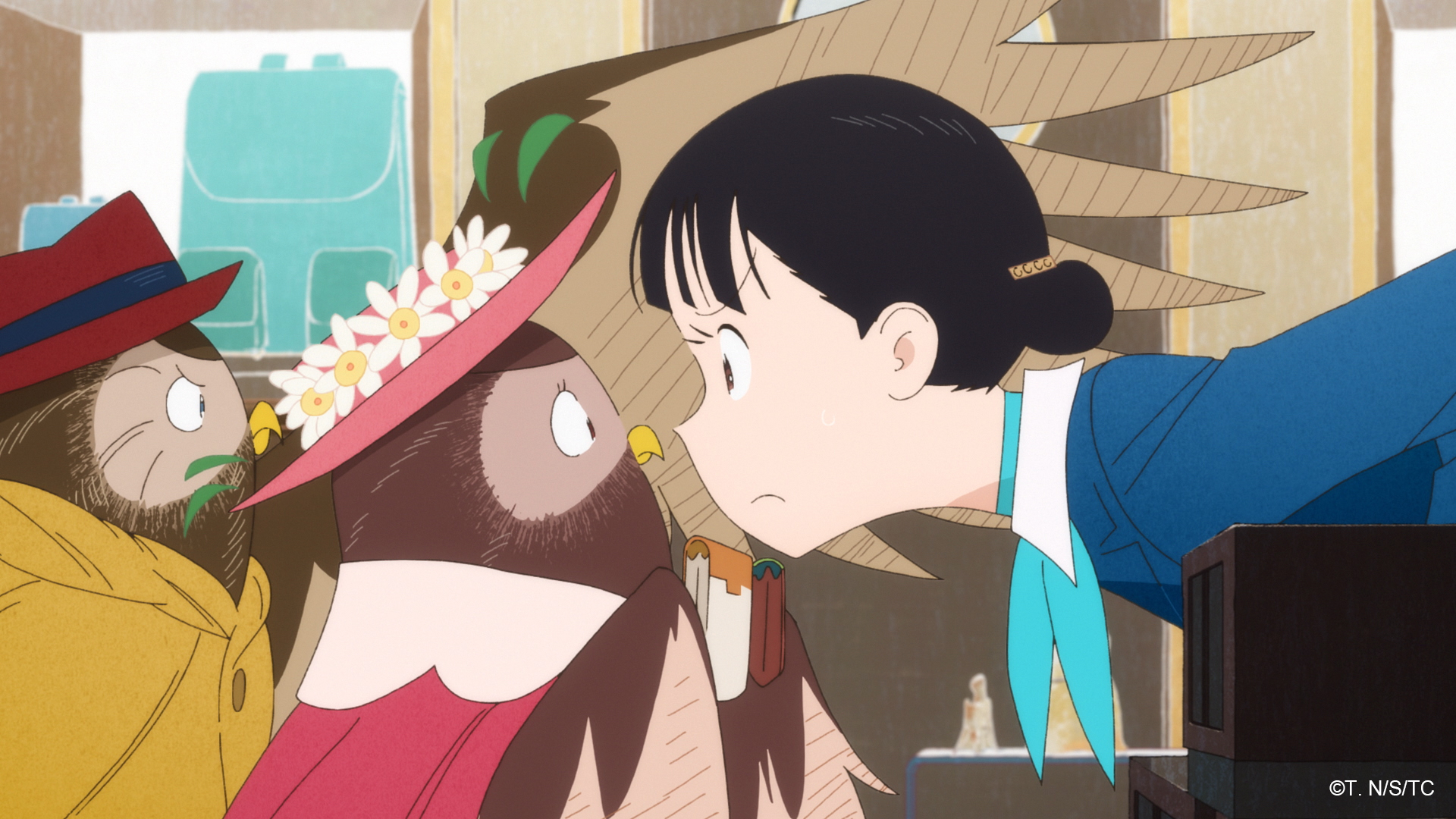 聲優川井田夏海首挑大梁獻聲主角秋乃小姐，連呼吸方式都做足功課才進錄音室。（台北双喜電影提供）