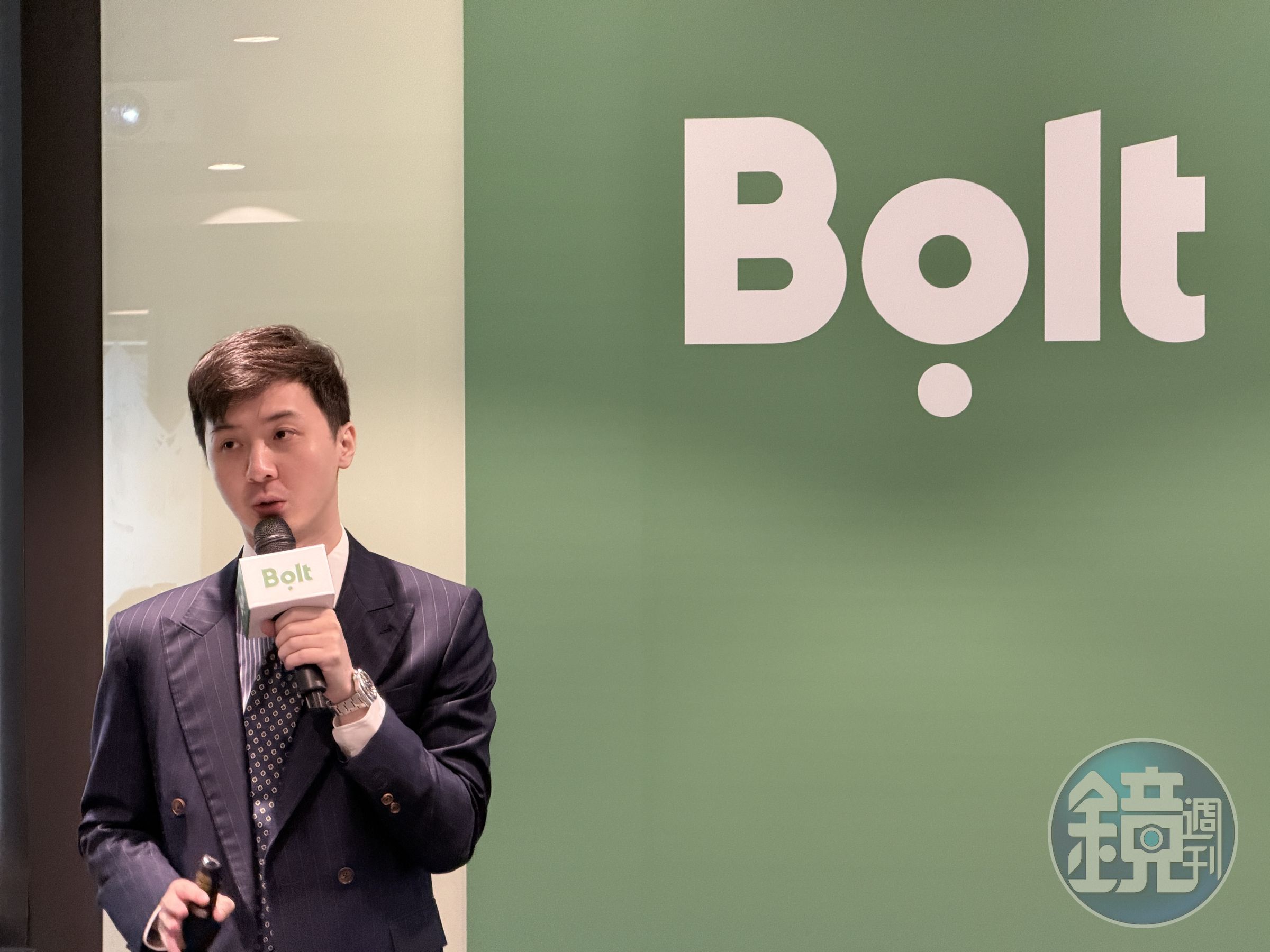 Bolt台灣區總經理曾憲竑先前對外說明問卷內容與市場現況。