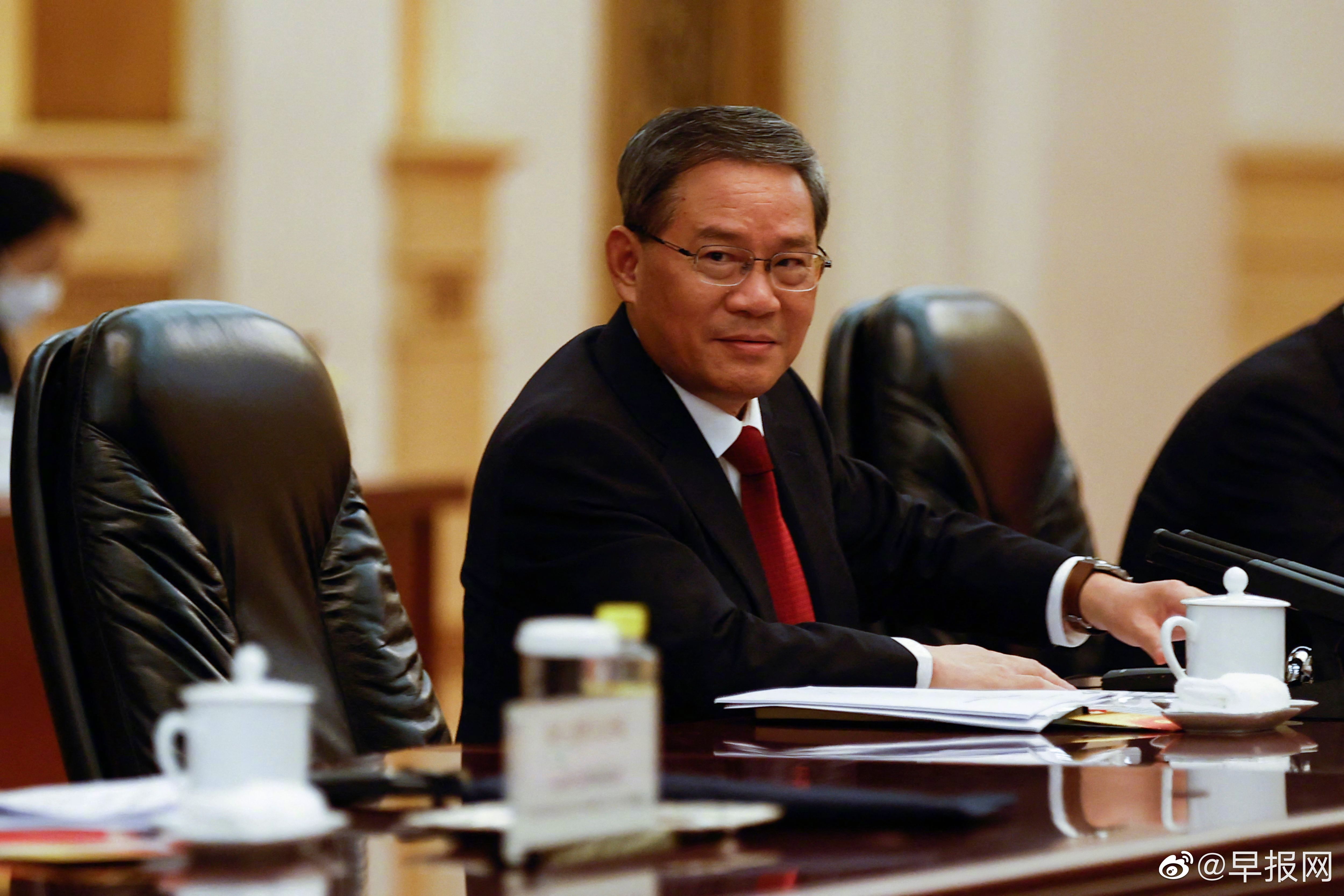 中國外交部公告，中國國務院總理李強將訪問俄羅斯和白俄羅斯。（翻攝自微博＠早報網）