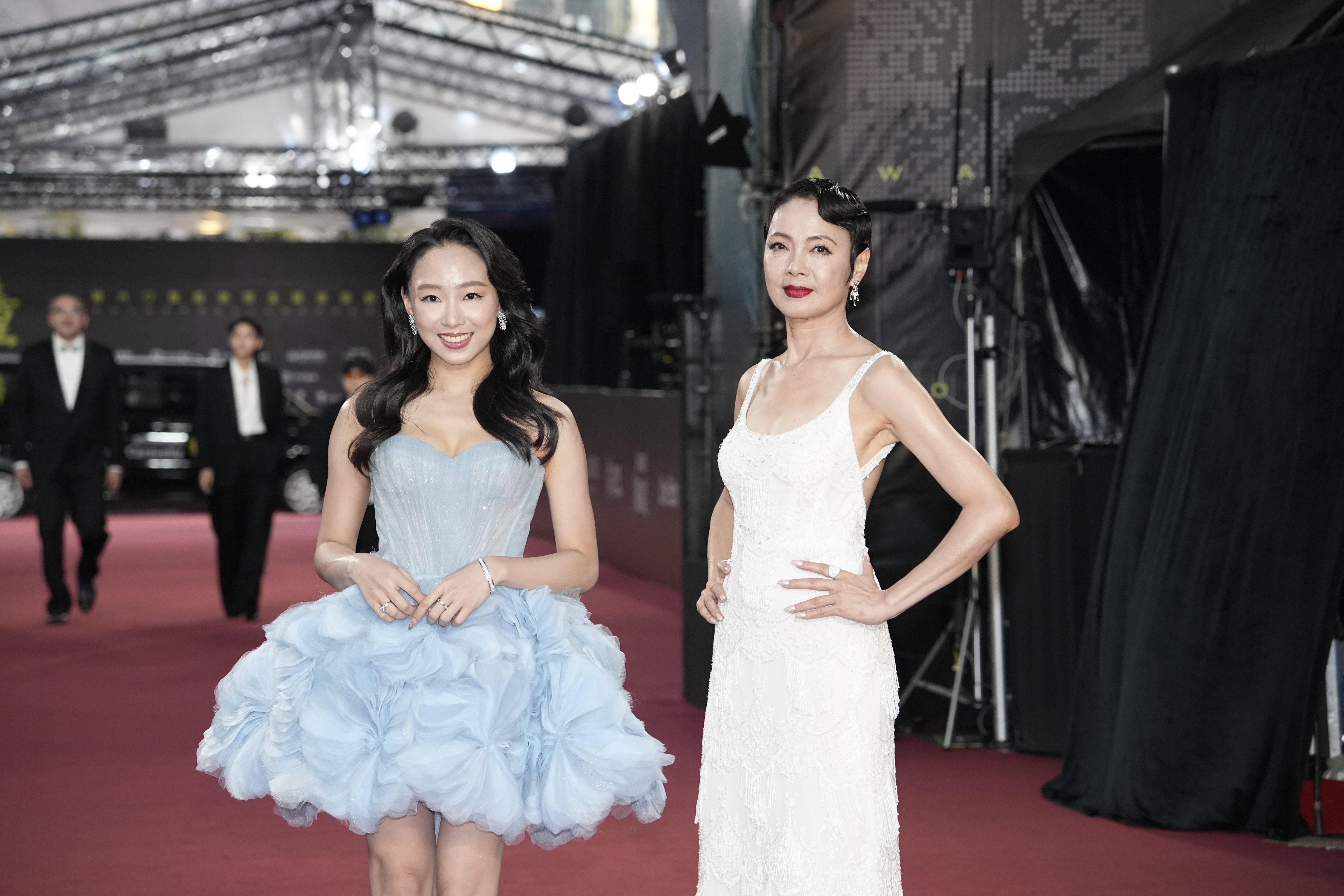 杜蕾和媽媽柯淑勤一起走紅毯。