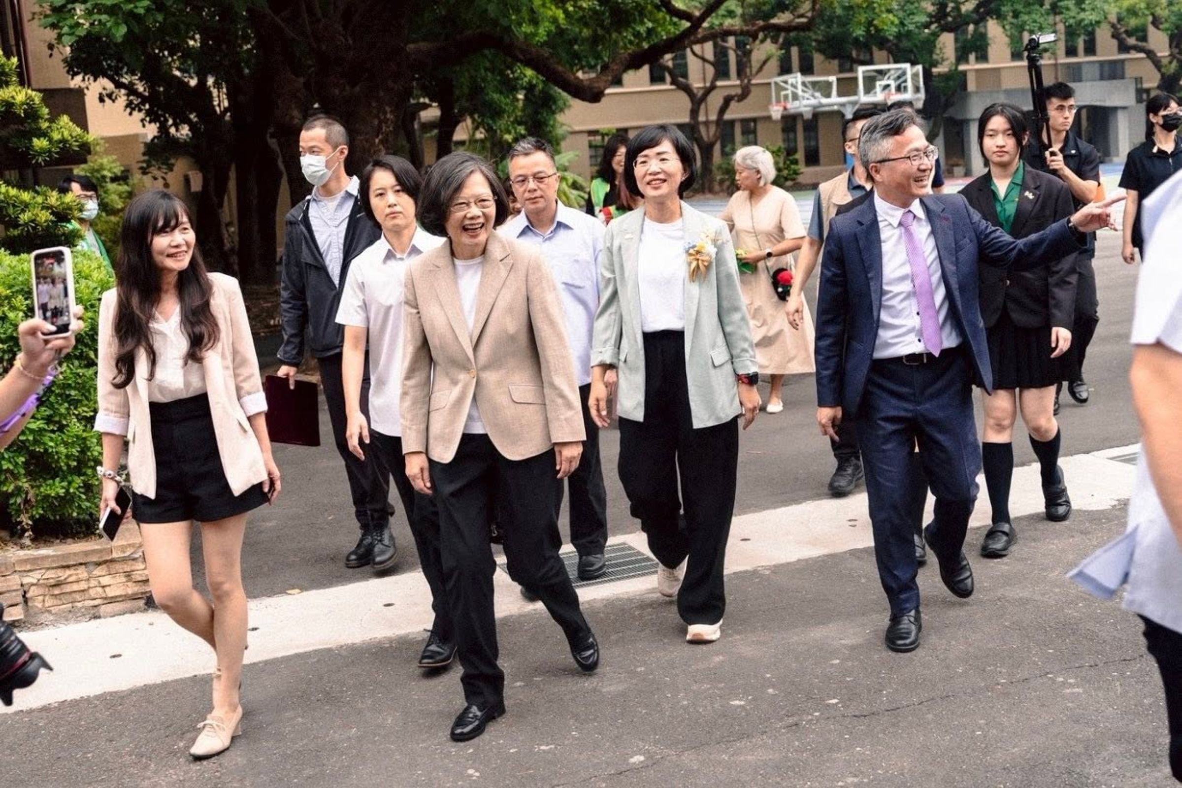 蔡英文出任蘇巧慧競總主委。（翻攝蘇巧慧臉書）