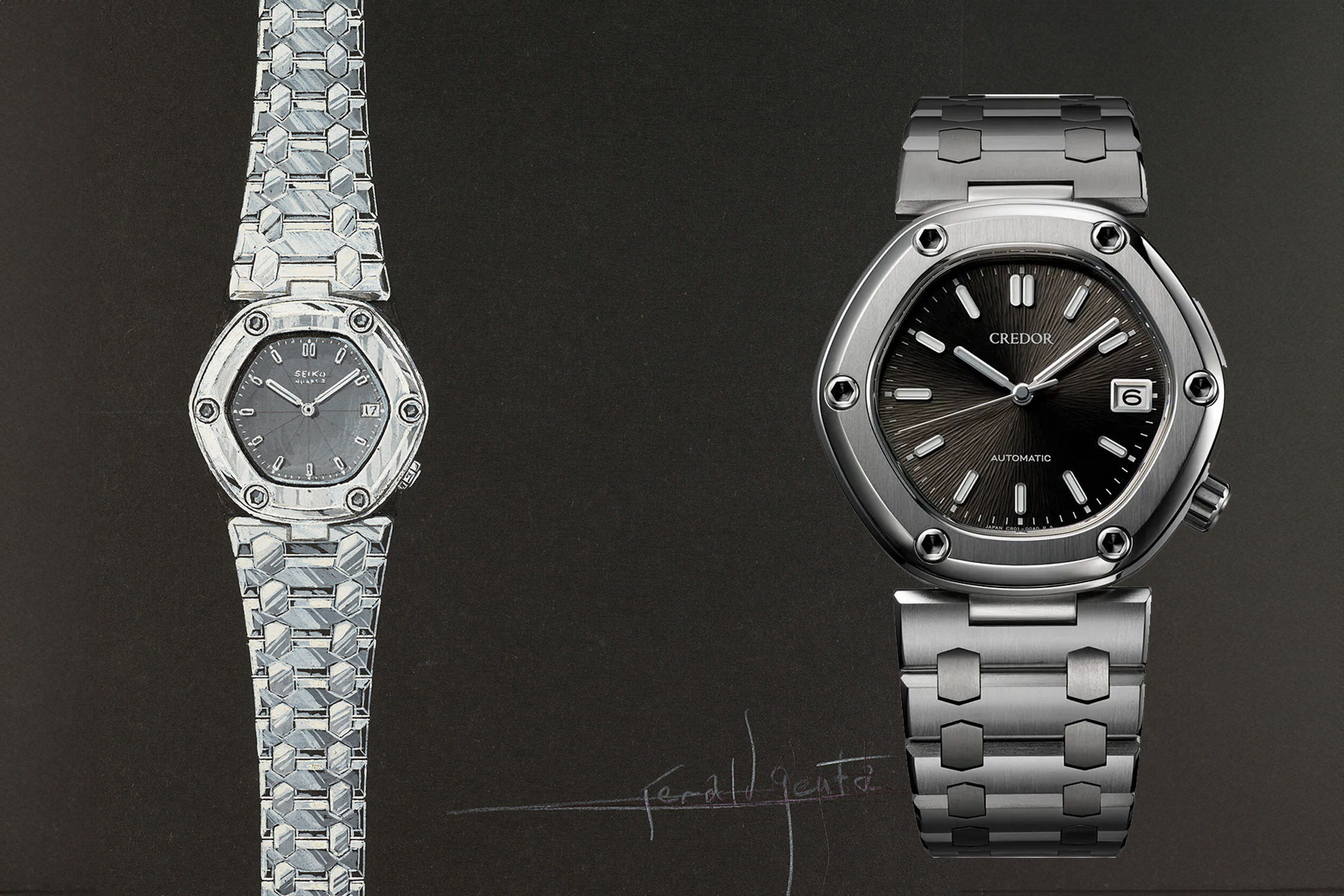 【新錶2024】Gérald Genta大師手筆又一重現！CREDOR發表Locomotive復刻款