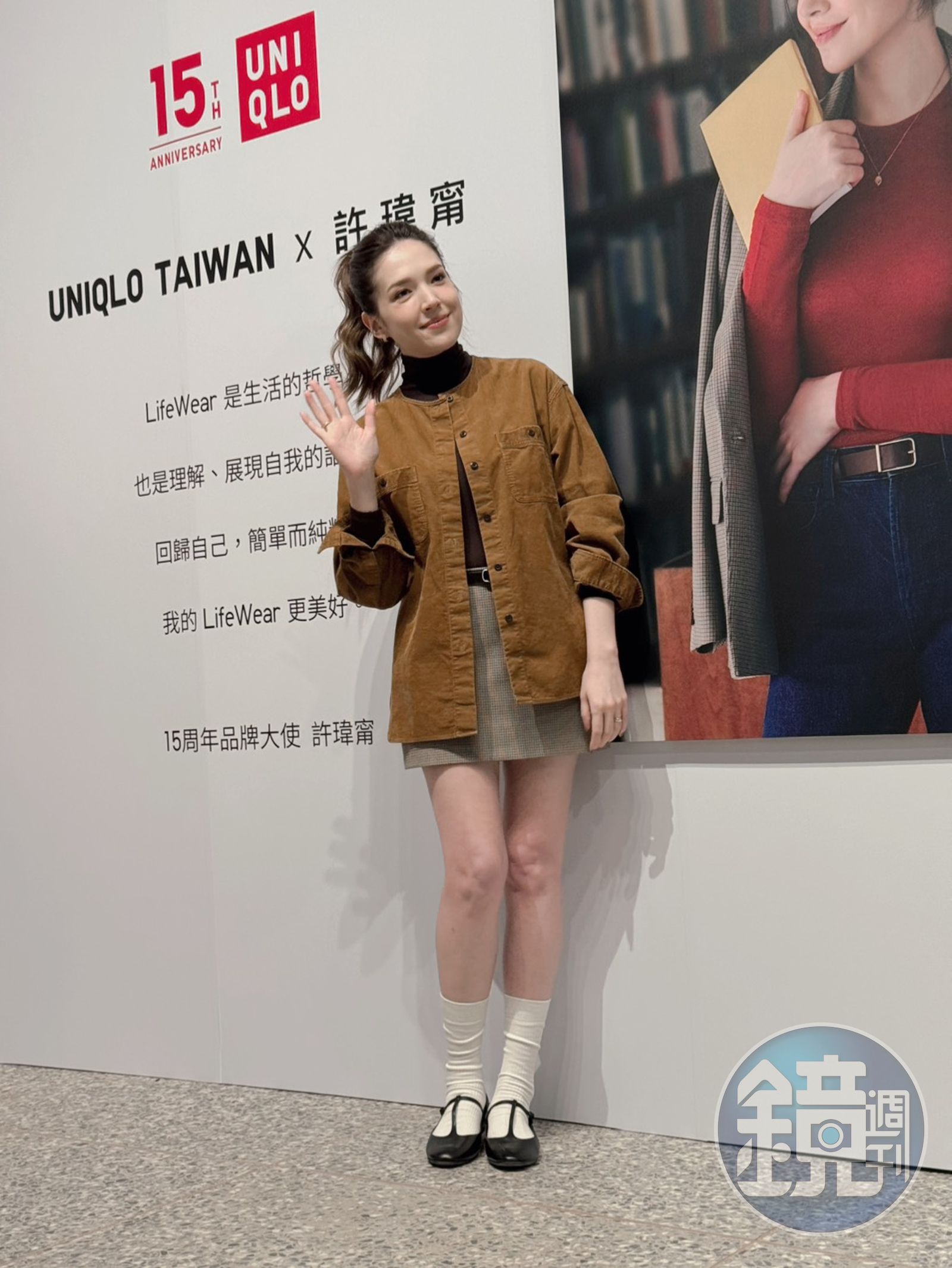 許瑋甯產後身材恢復神速。（葉婉如攝）