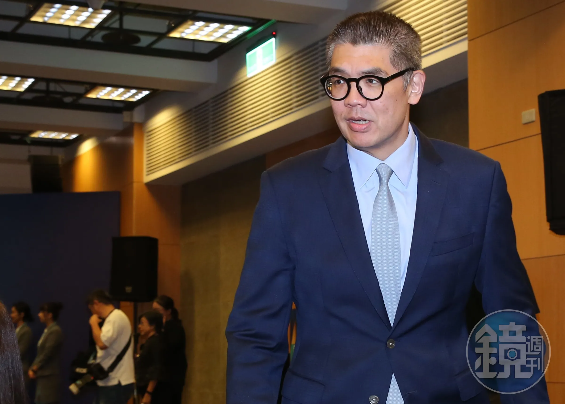 連勝文由於槍傷後鼻子異常敏感，菸味對他簡直是折磨。（本刊資料照）