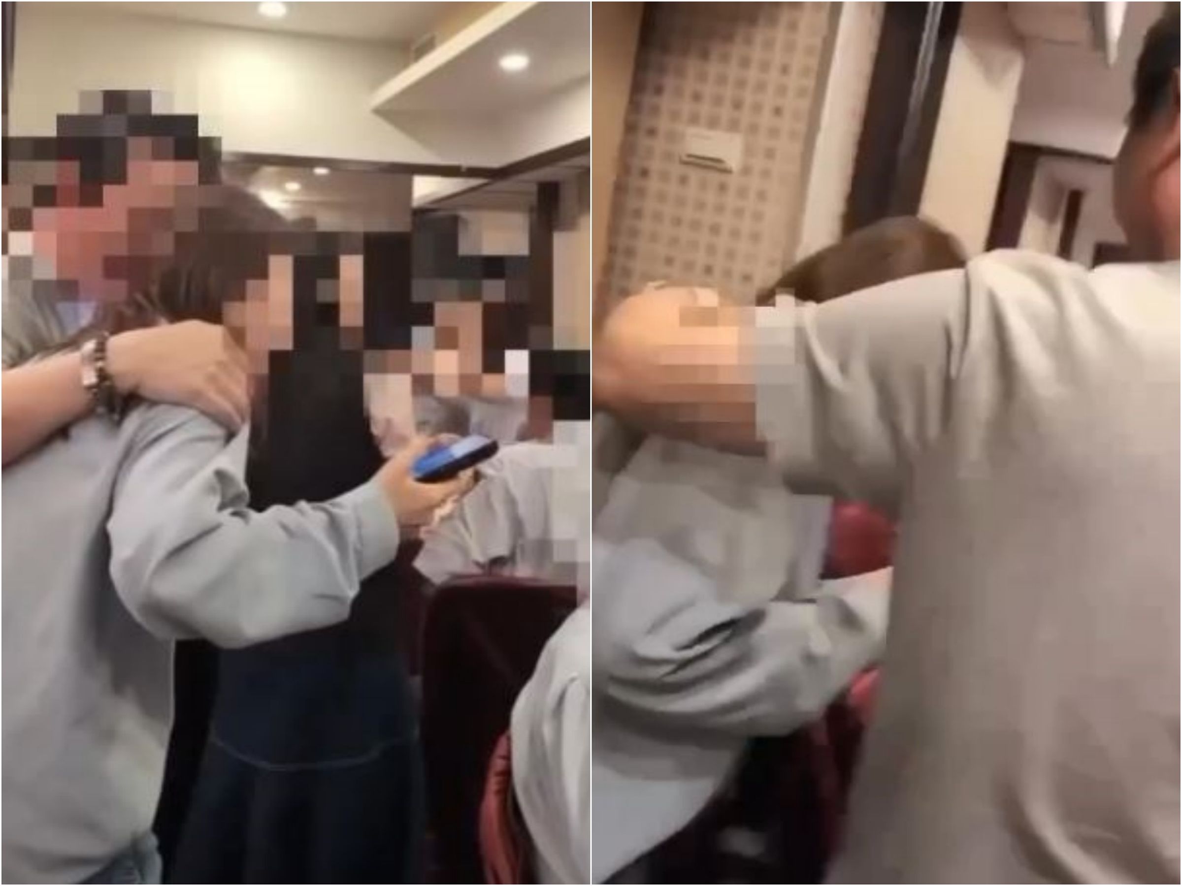 性騷黃世杰女助理「摟肩又拉手」!桃園色科技老董遭起訴。(翻攝Threads@qn_taiwan)