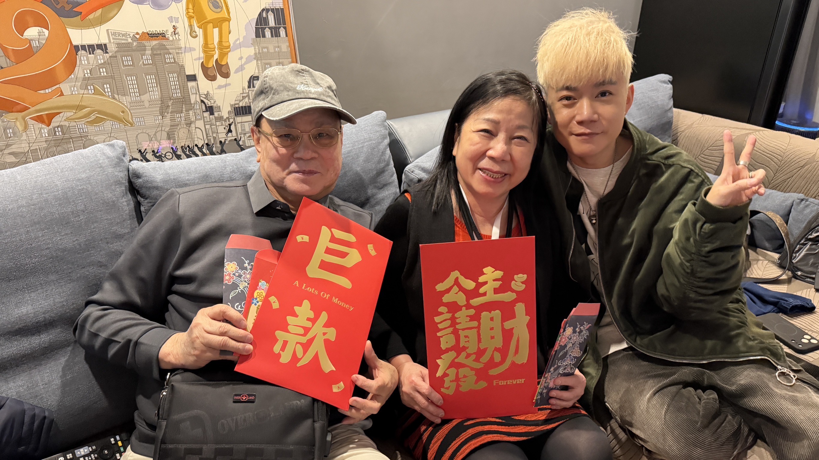 孝順的李岳生日願望依舊離不開爸媽。(種瓜得瓜工作室提供)