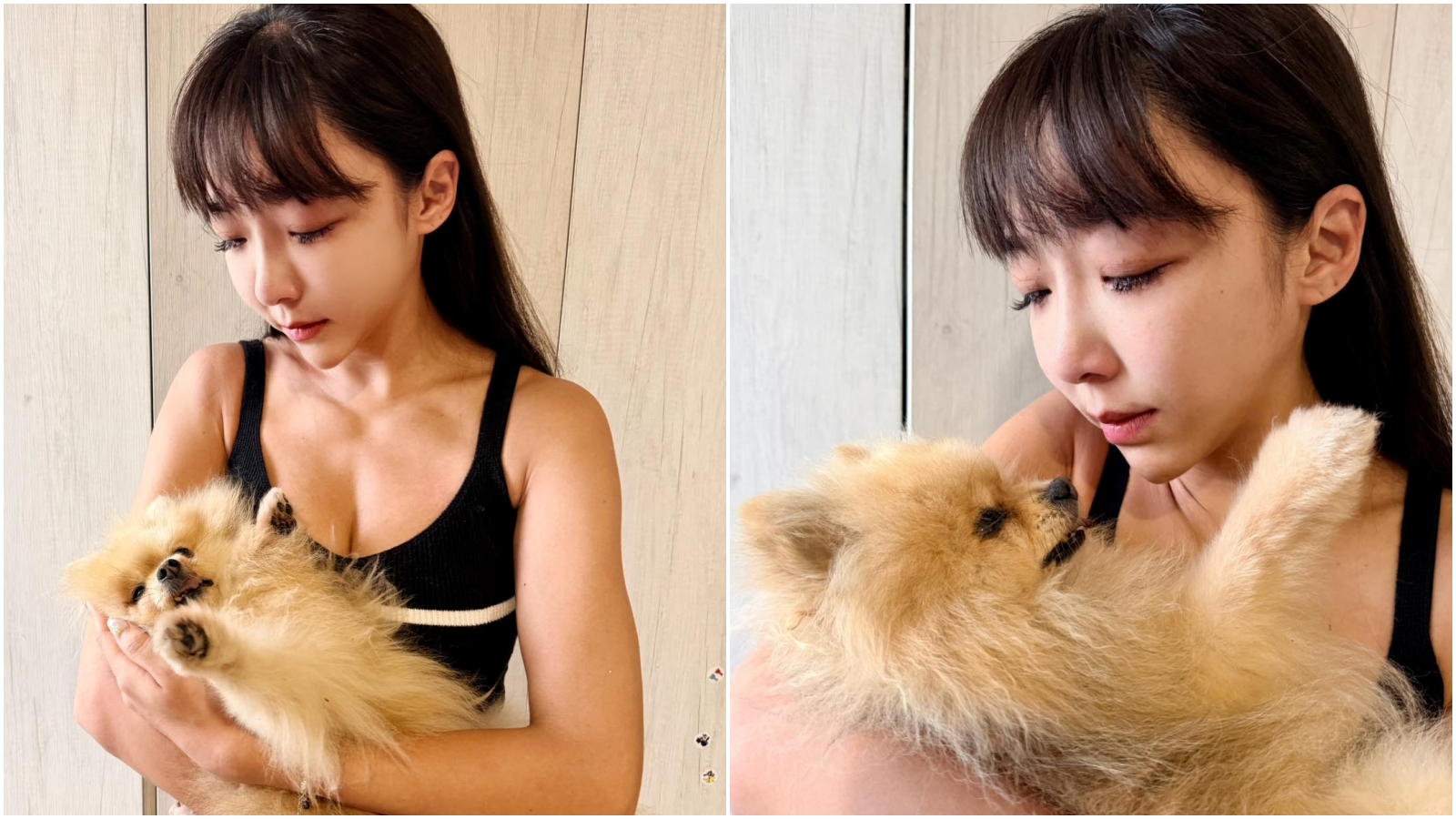 愛犬Doggy對李宓來說也是女兒,突然的過世讓她相當難過。(翻攝IG@mintangelme)