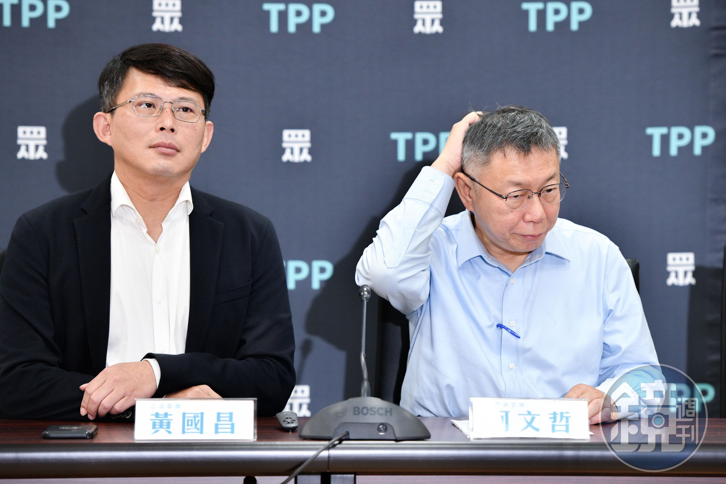 黃國昌今日並未正面回應是否派狗仔跟蹤柯文哲一事,反而再次砲打媒體。(本刊資料照)