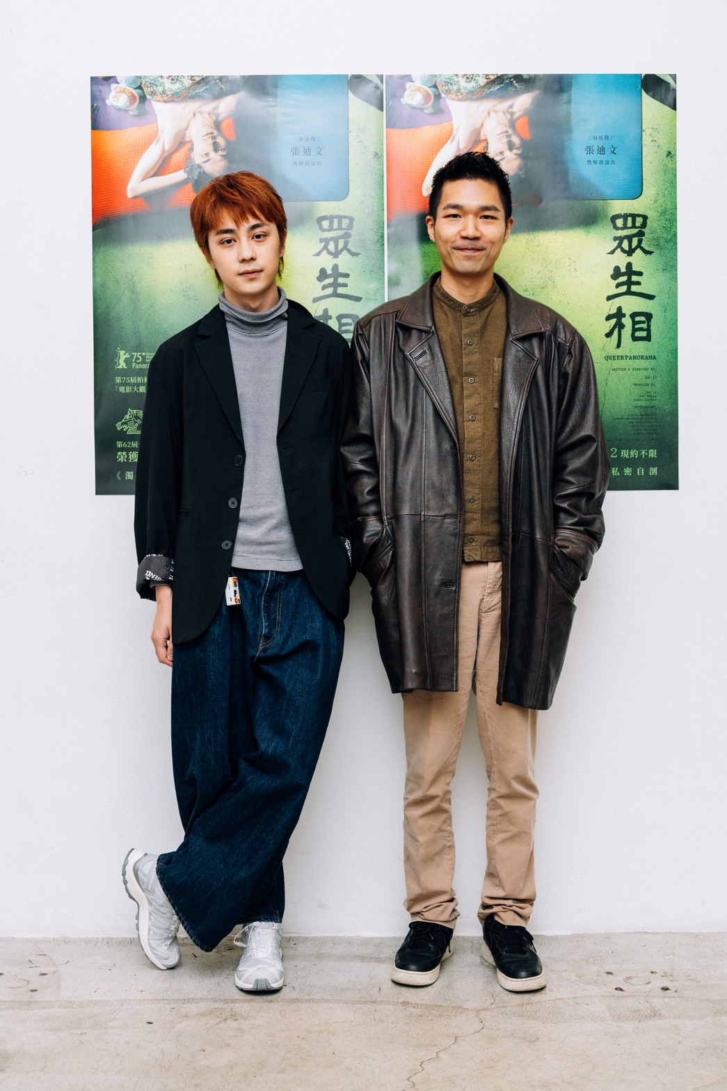 能夠與張迪文(左)合作，李駿碩相當開心，直呼是他的「最大幸運」。(佳映提供)