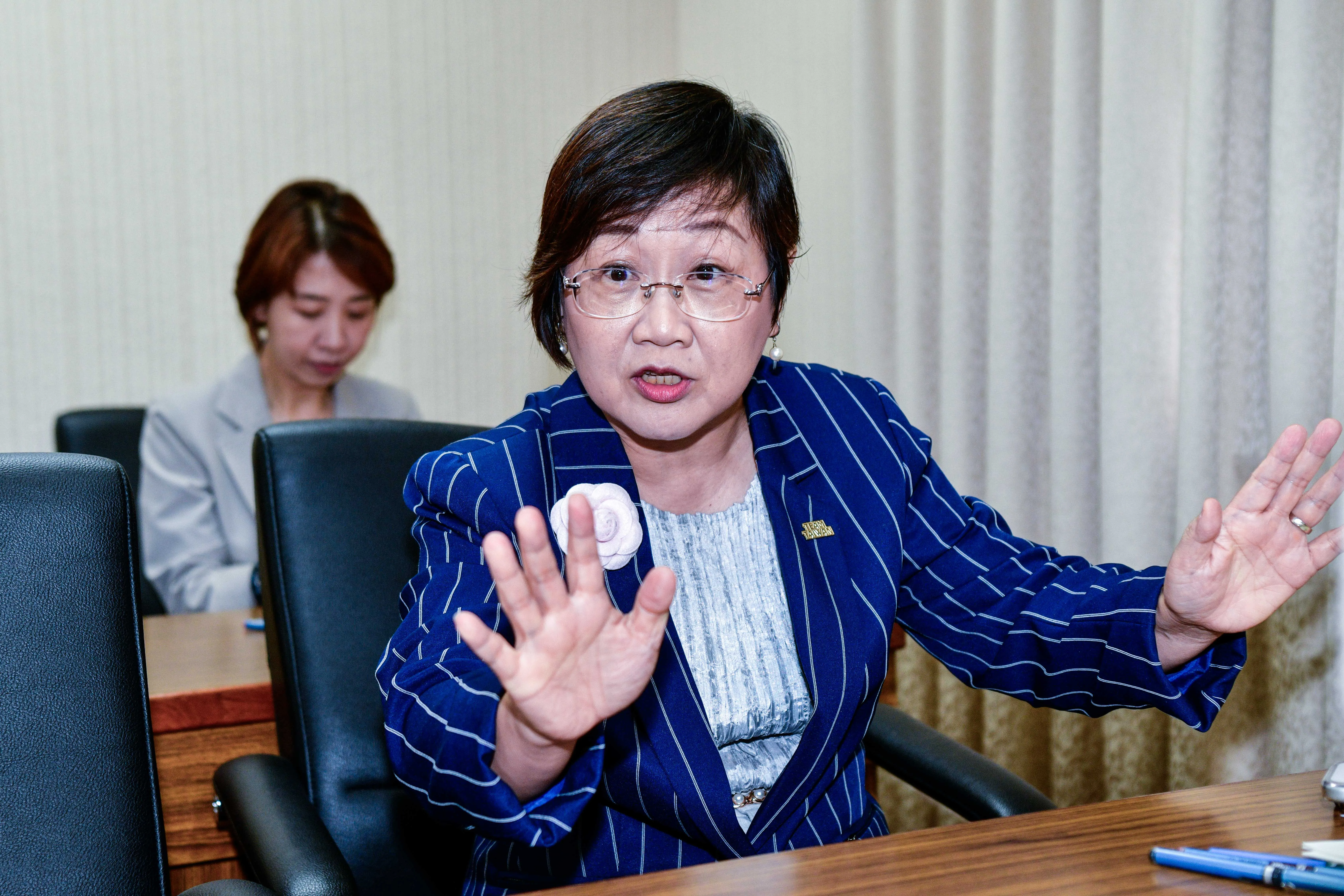 徐佳青爆讓14歲兒冒充攝影官出訪　外交部緩頰「母親須顧兒」網紅酸：非法童工？
