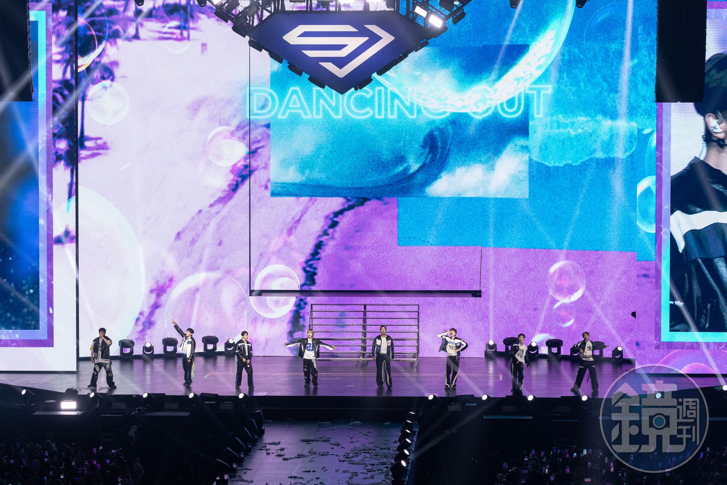 Super Junior稱讚台灣E.L.F的應援非常用心也總是讓他們很期待。(讀者提供)