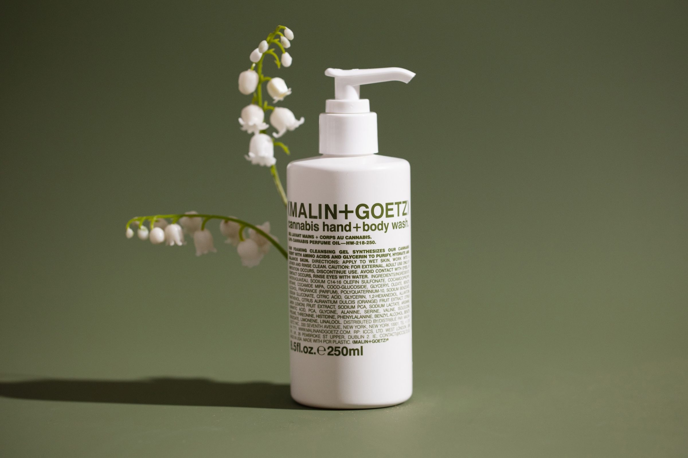 (MALIN+GOETZ)麻草潔膚露。250ml/NT$980 (10X提供)