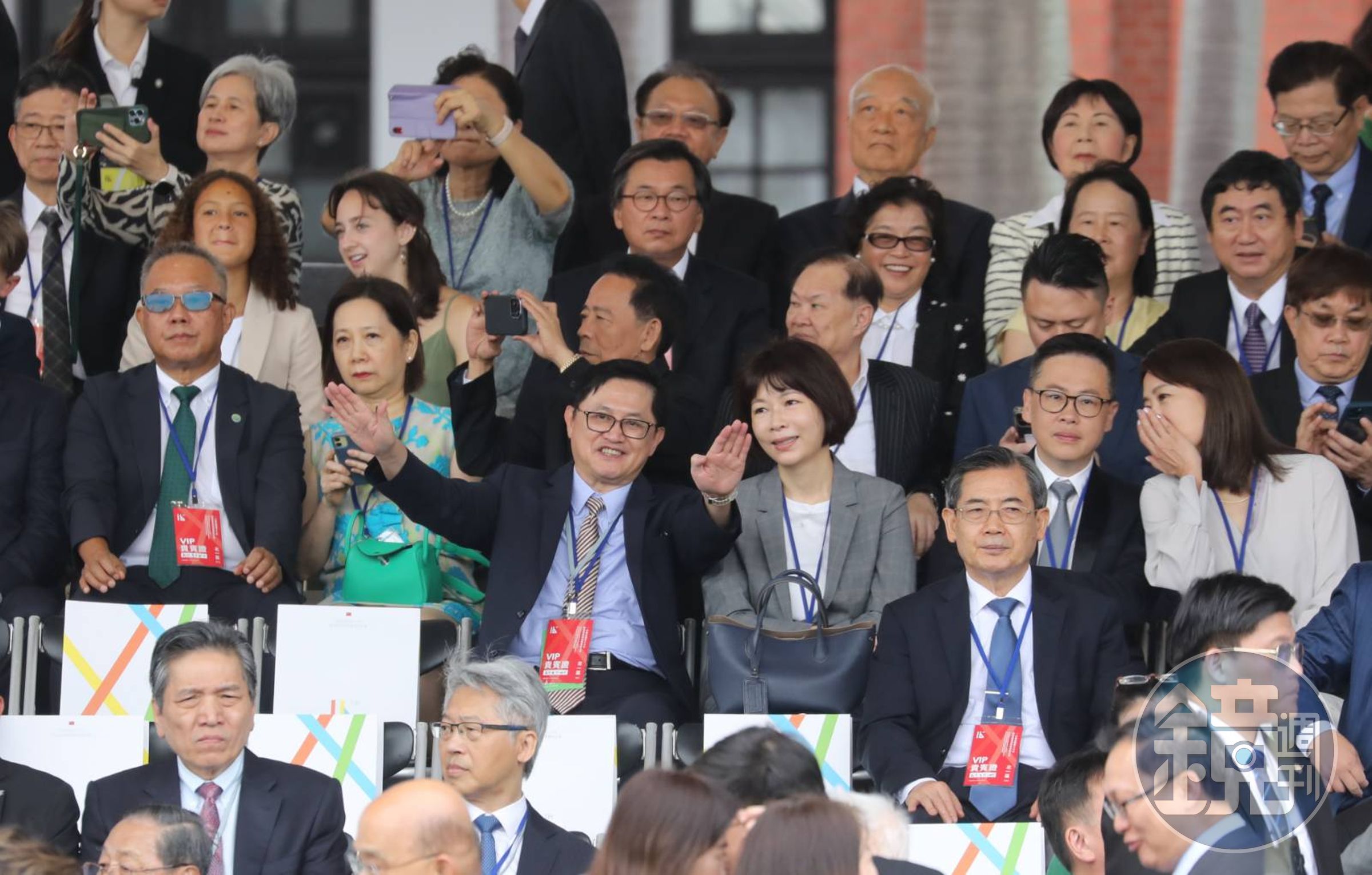 和碩董事長童子賢出席總統就職典禮。