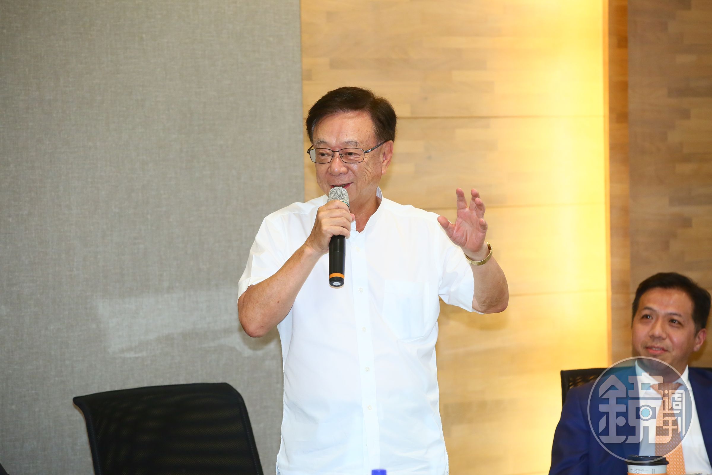 宣明智(見圖)坦承網上流傳的郭台銘公開信,是他與眾好友一同代替郭台銘寫下的心聲。(本刊資料照)