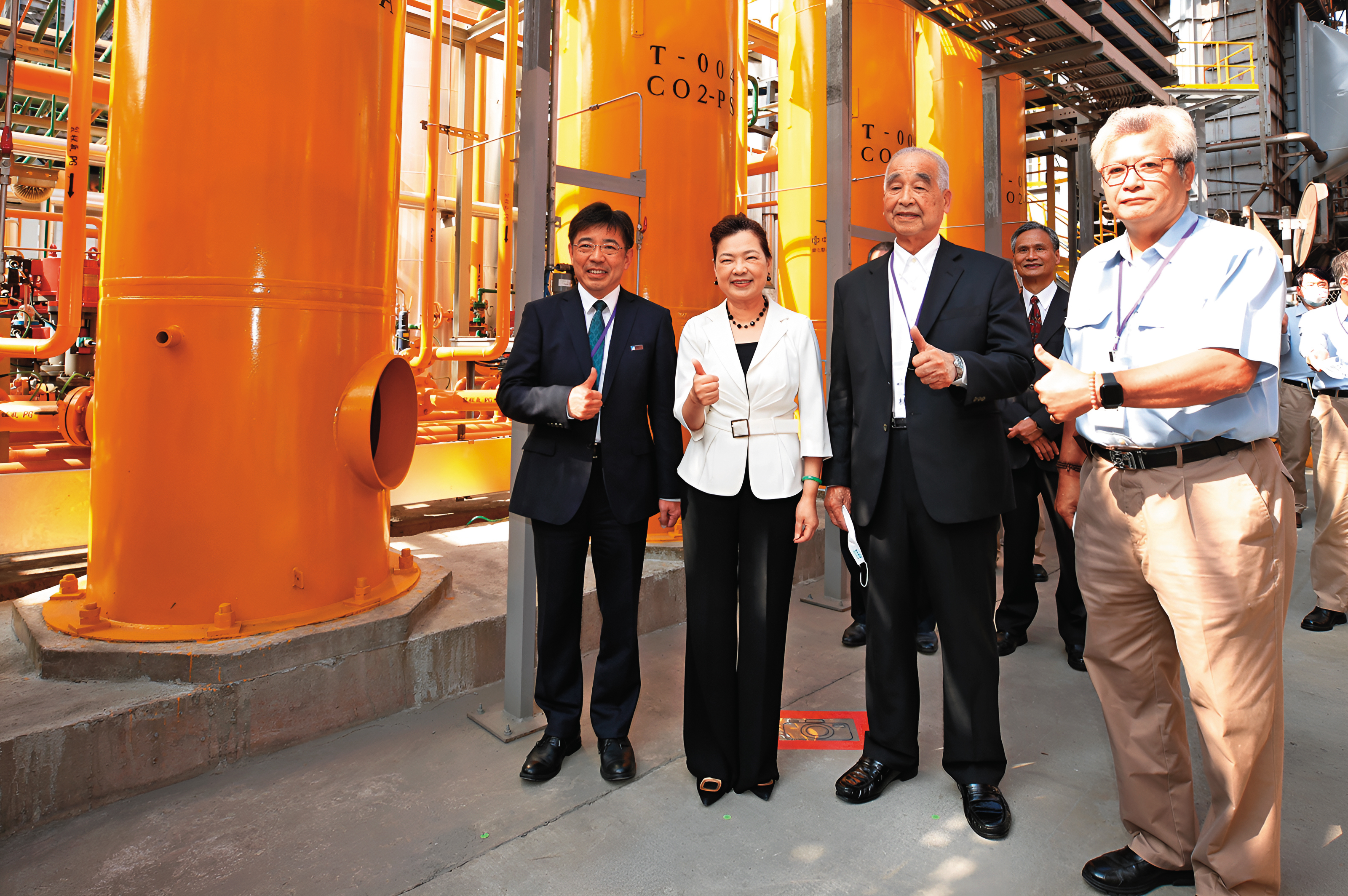 中油、中鋼簽署鋼化聯產合作，集結雙方生產資源，打造循環經濟、淨零減碳的示範廠域。