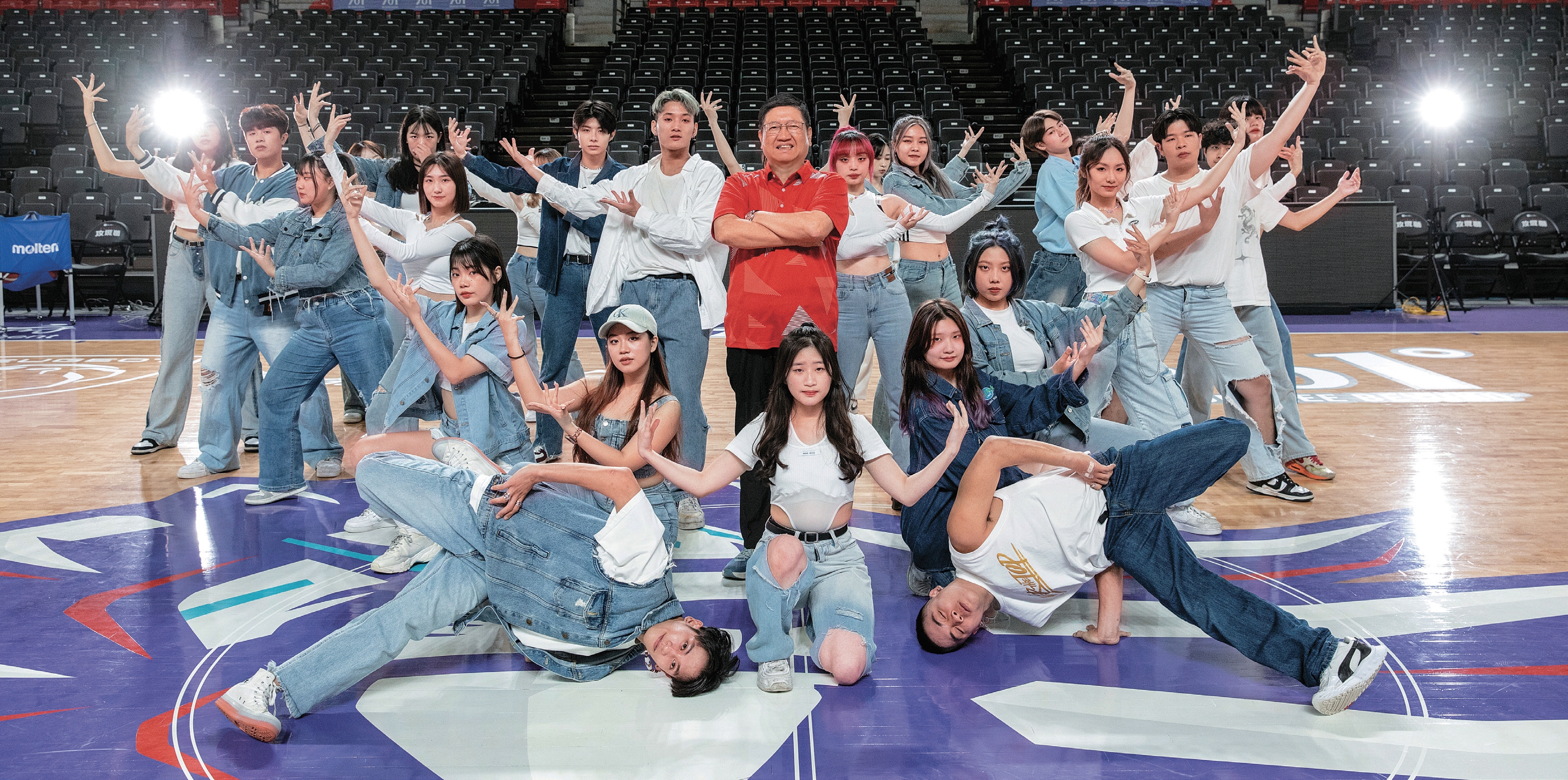 新竹縣長楊文科重視體育及專才發展，投注資源培育街舞人才，並辦理全國街舞大賽。（攝影／賴智揚）