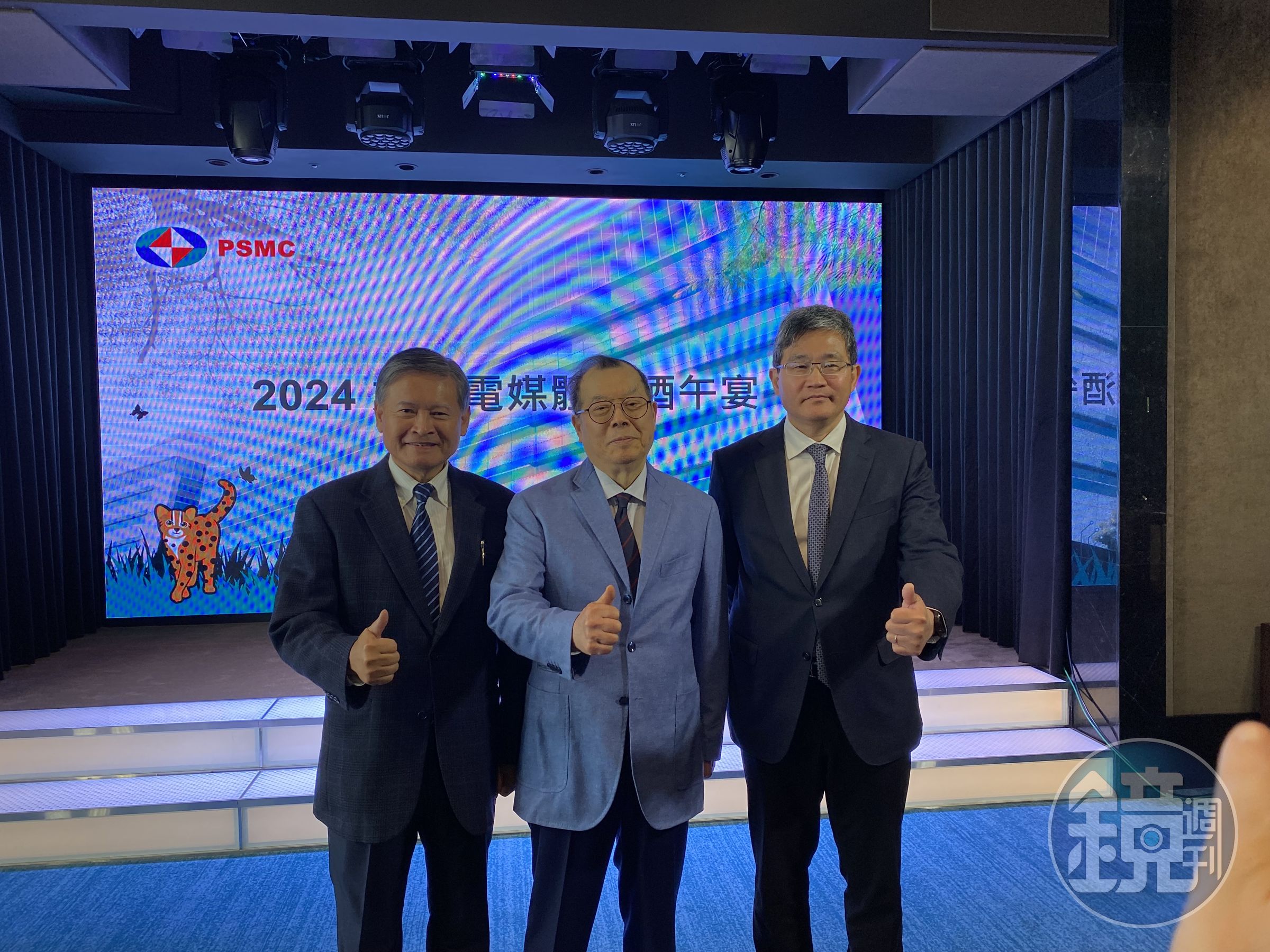 力積電（圖中為董事長黃崇仁）幫助印度建廠，背後推手是總統蔡英文。