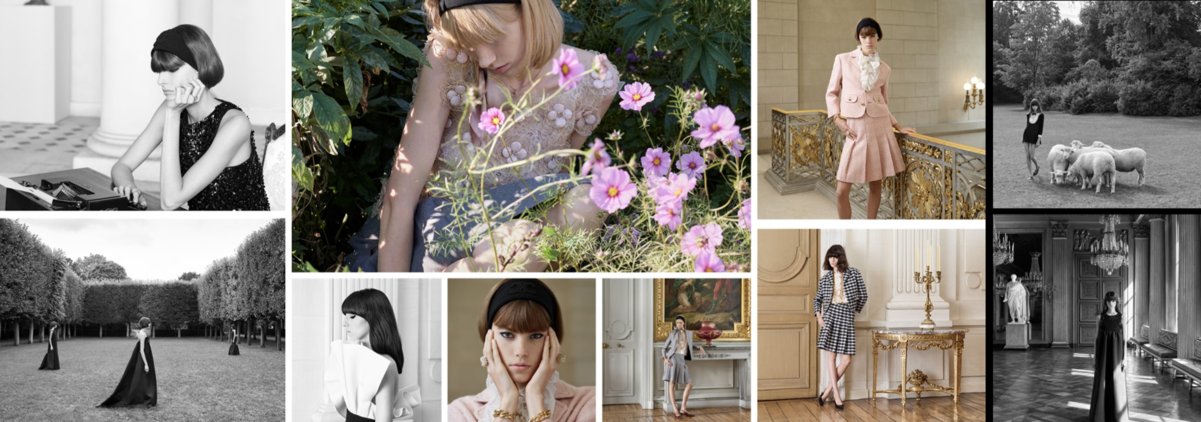 CELINE 2025夏季女裝系列以「UN ÉTÉ FRANÇAIS」（法國之夏）為主軸。（CELINE提供）