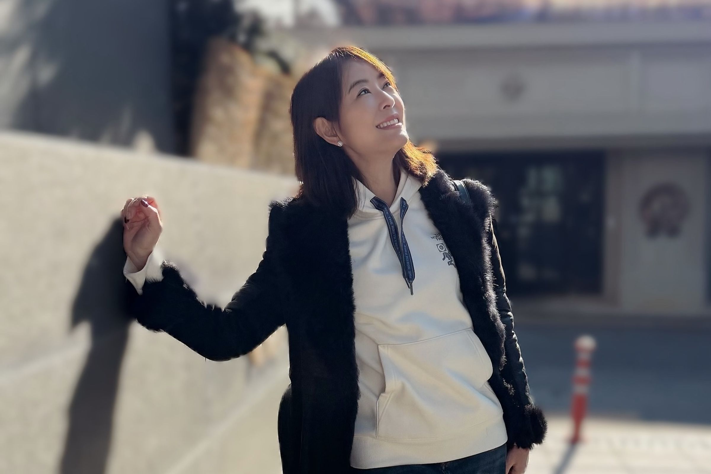 賈永婕今日再度於社群平台發文，寫下自己走訪「義光教會」的想法。（翻攝自賈永婕臉書）
