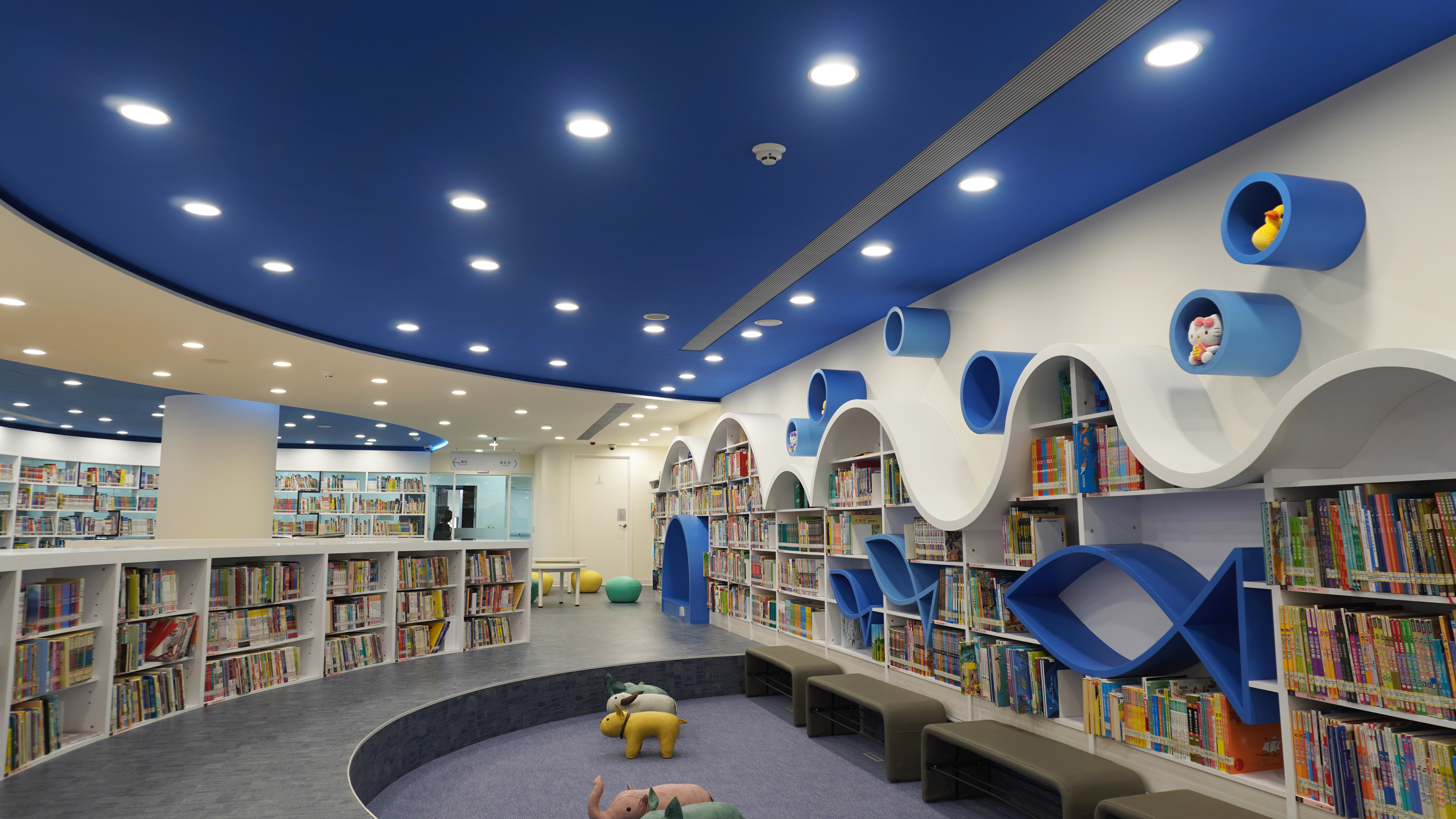 基隆市公共圖書館總館,打造智慧、友善、跨世代的全新閱讀空間。