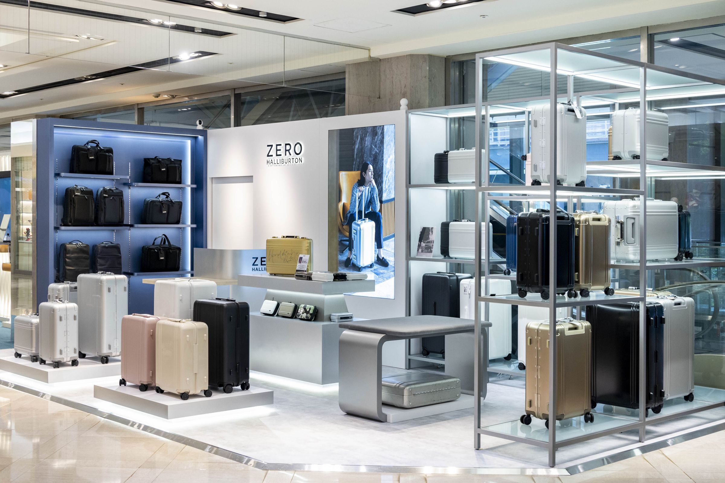 Zero Halliburton已於信義A9概念店登場。(琺鈉生活提供)