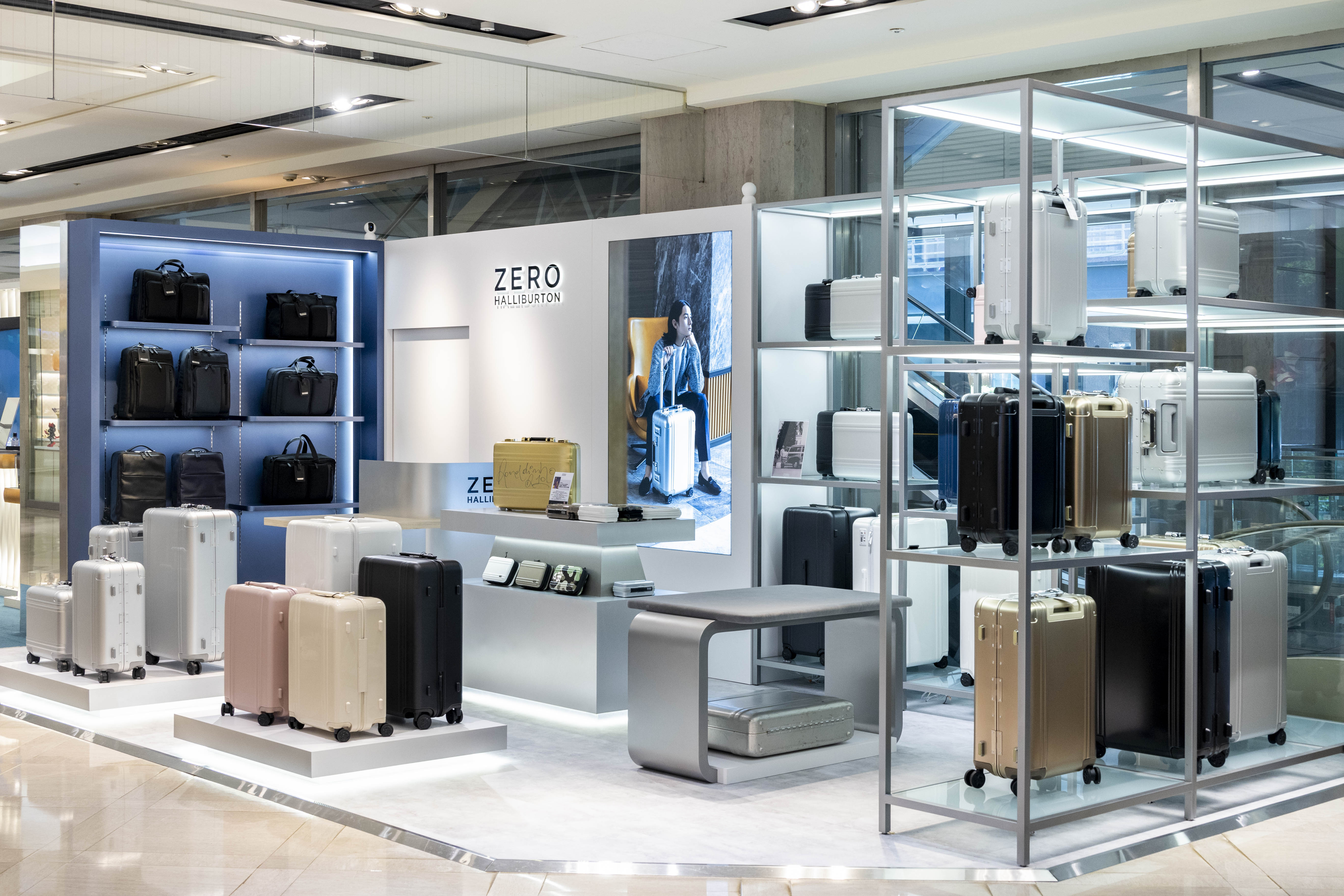 Zero Halliburton已於信義A9概念店登場。(琺鈉生活提供)