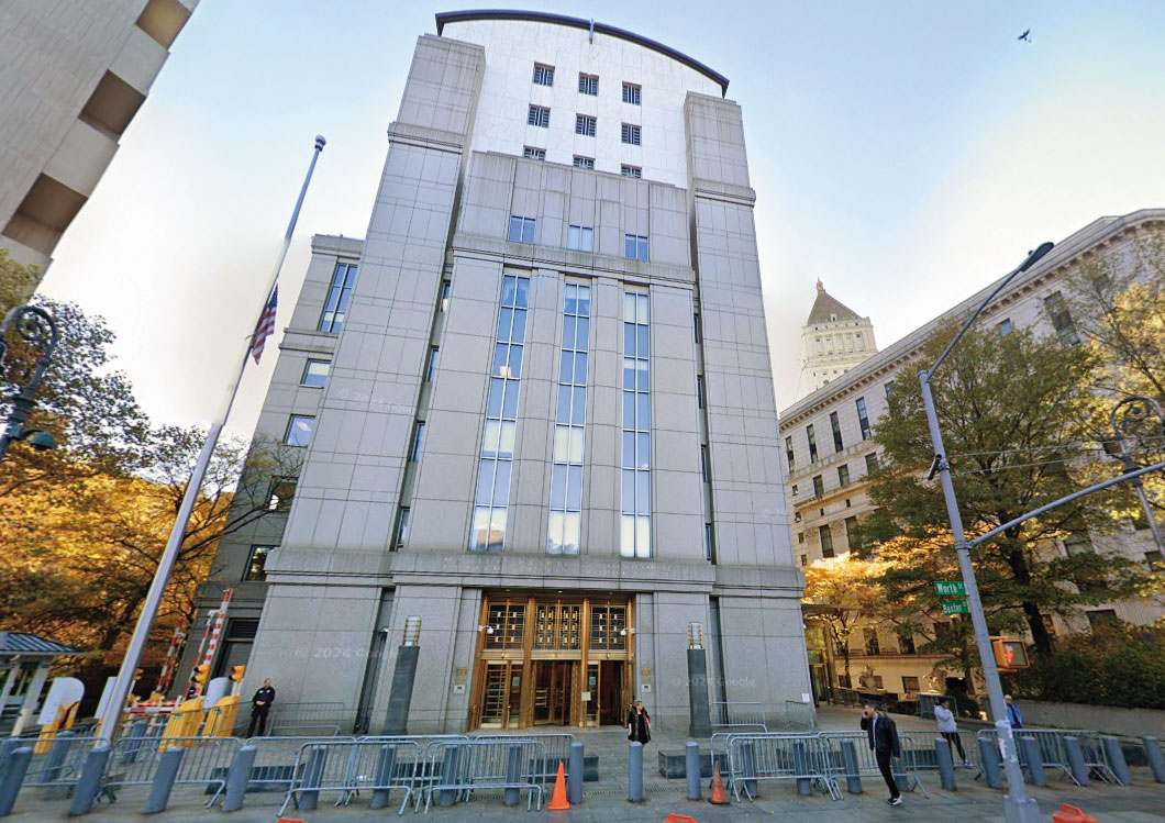 紐約法院針對林睿庠販毒案原訂在今年3月宣判，因他認罪改至9月宣判。（翻攝Google Maps）