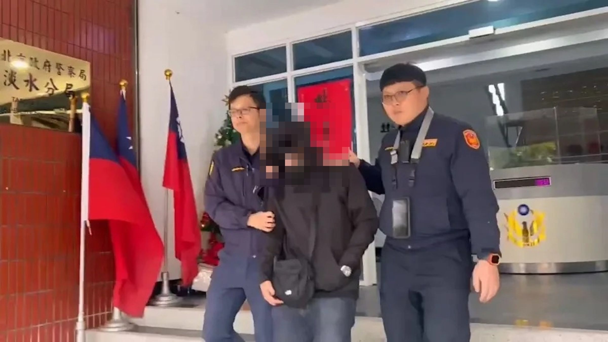 嚴男肇事後不僅沒有自首，反而搭乘計程車直奔桃園國際機場企圖出境潛逃。（翻攝畫面）