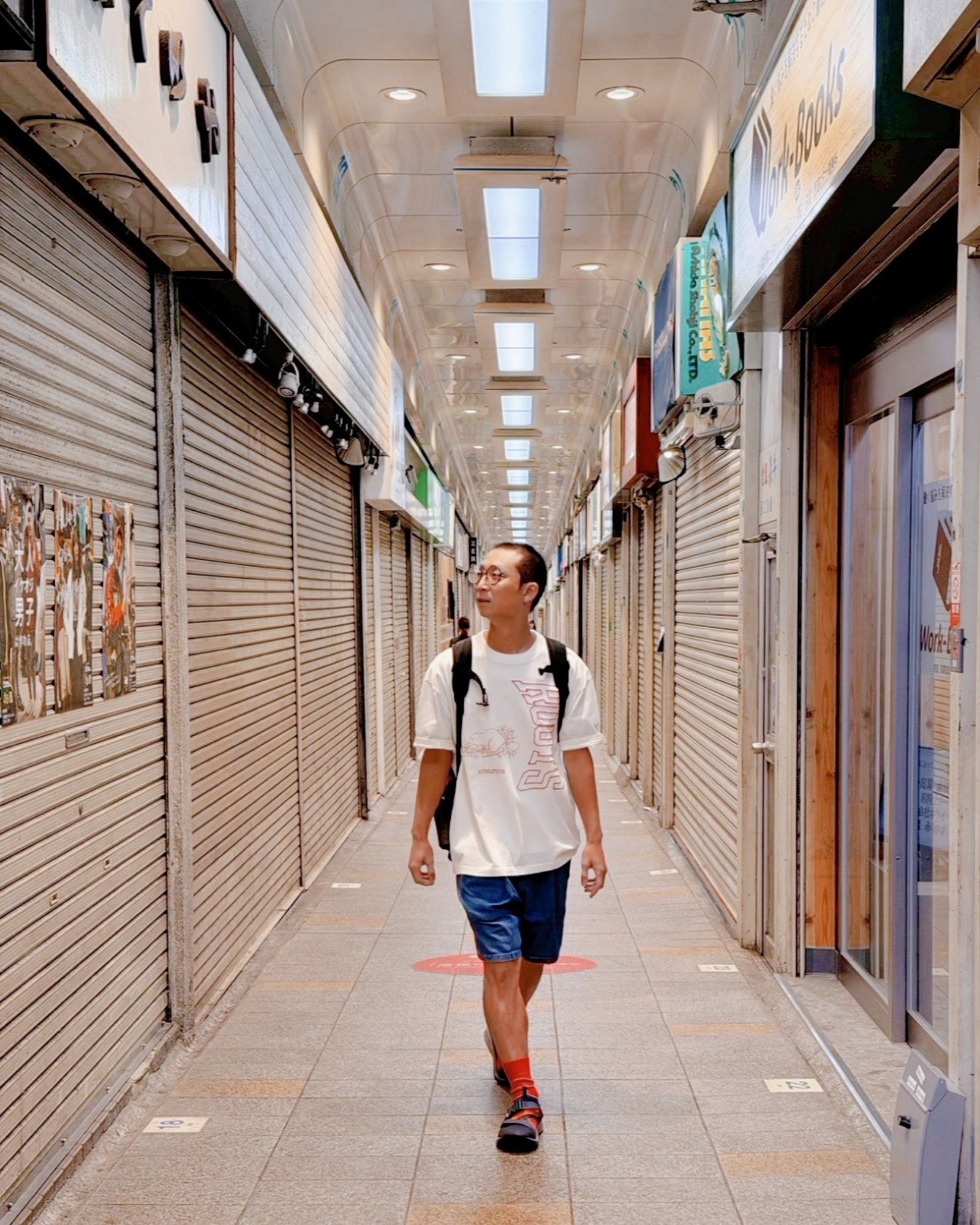浩子日前跟著實境節目《請世界吃桌》到紐約出外景。（翻攝自浩角翔起臉書）