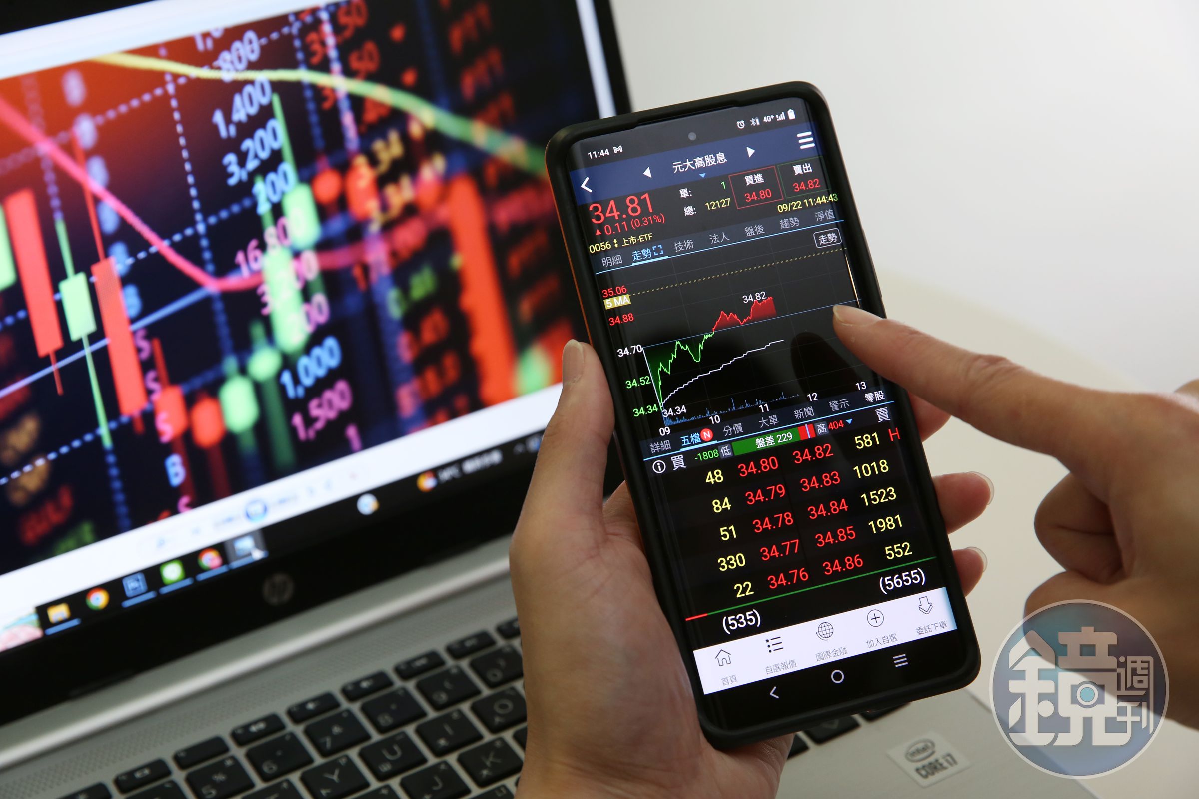 跟著景氣對策信號分數操作0056，投資勝率高。
