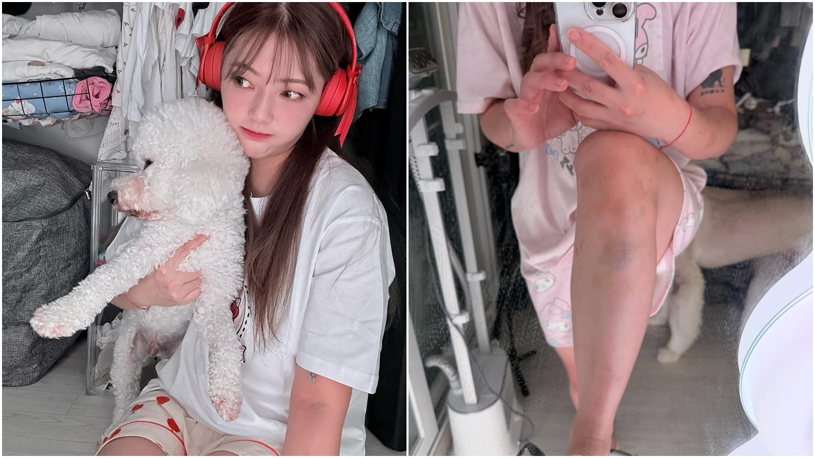 警方搞烏龍害劉力穎遭嗆「滾離韓國」，讓她相當委屈。（翻攝自Threads@liying0731）