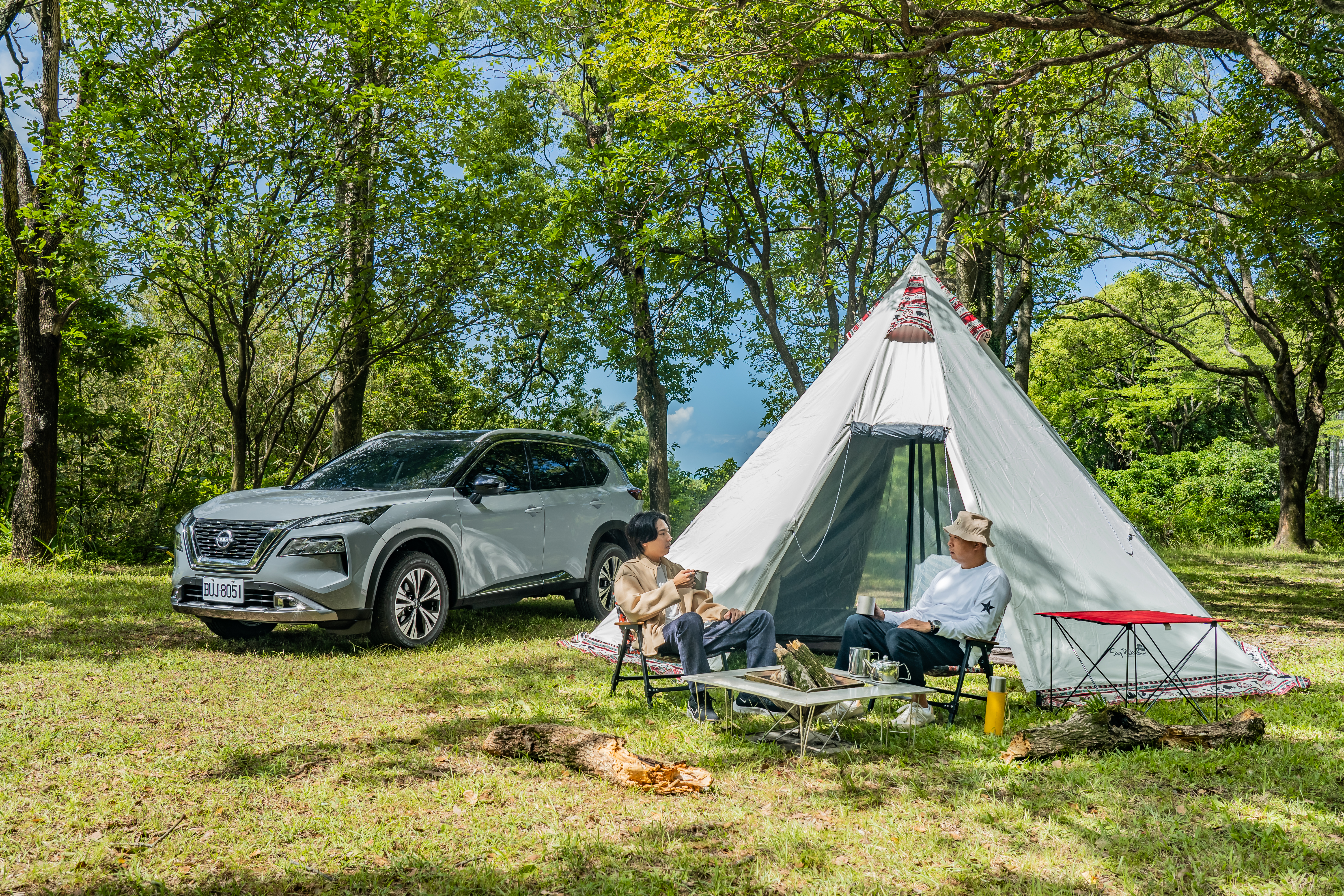 NISSAN X-TRAIL輕油電，節能、舒適與駕馭感皆十分優越，是父、子兩代都讚揚的好車。