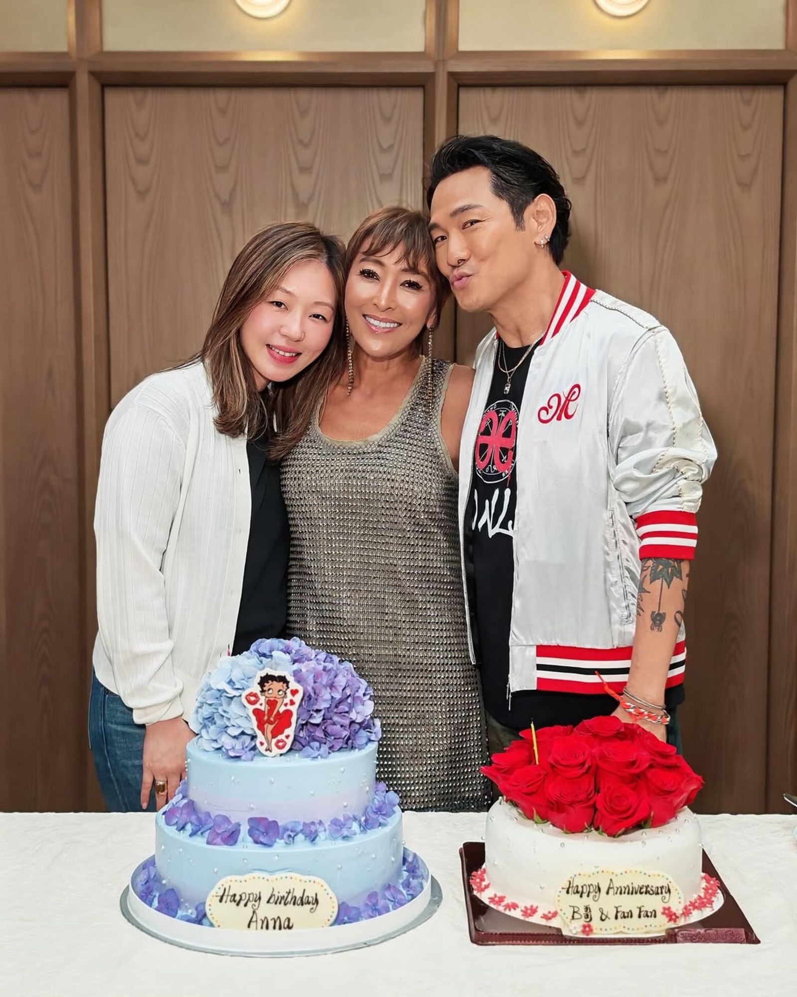 上山詩鈉與杜德偉夫妻。（翻攝annaboop IG）