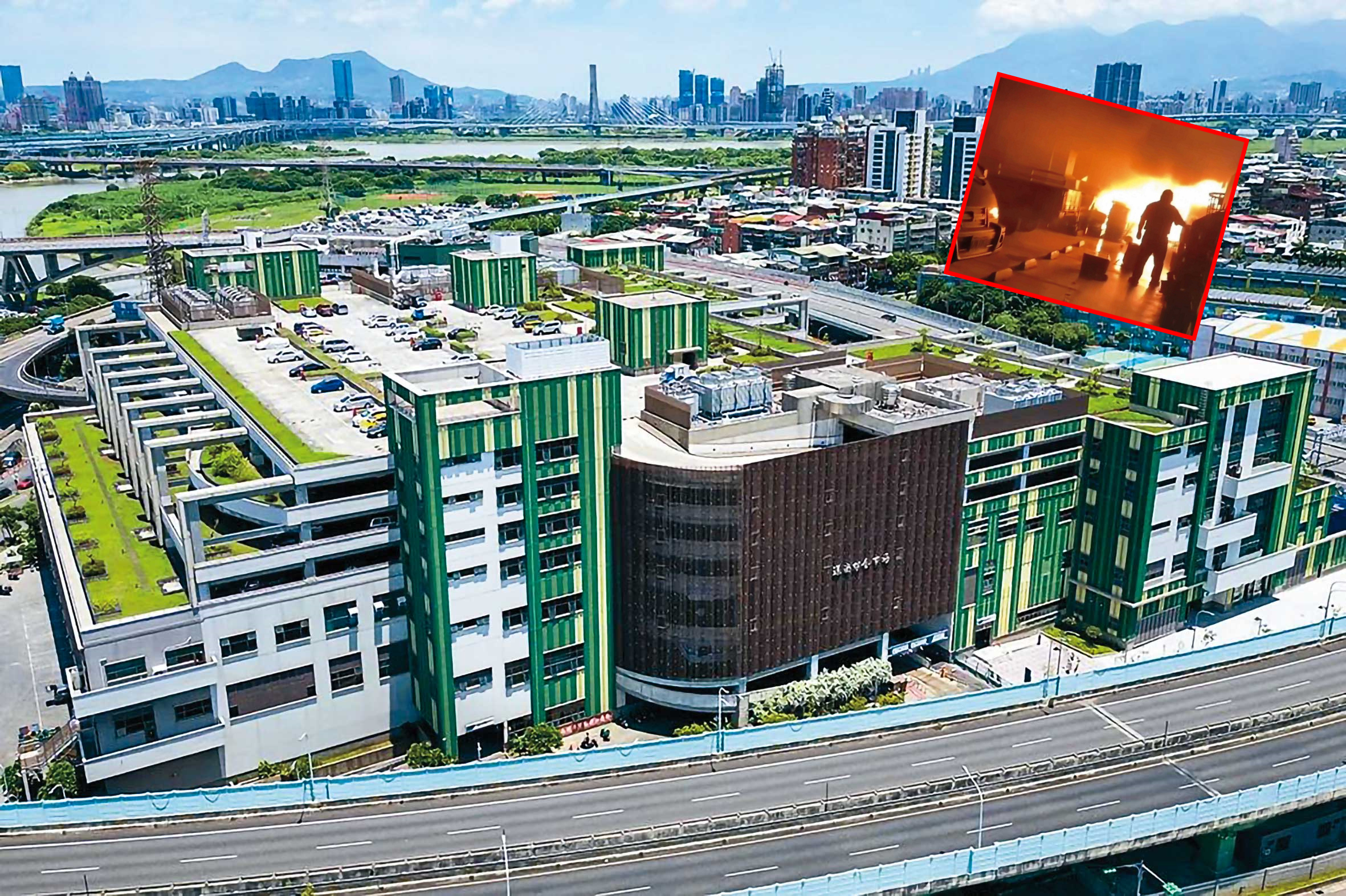 台北市最大的環南市場今年7月正式啟用,卻狀況頻頻。(翻攝台北市政府官網)