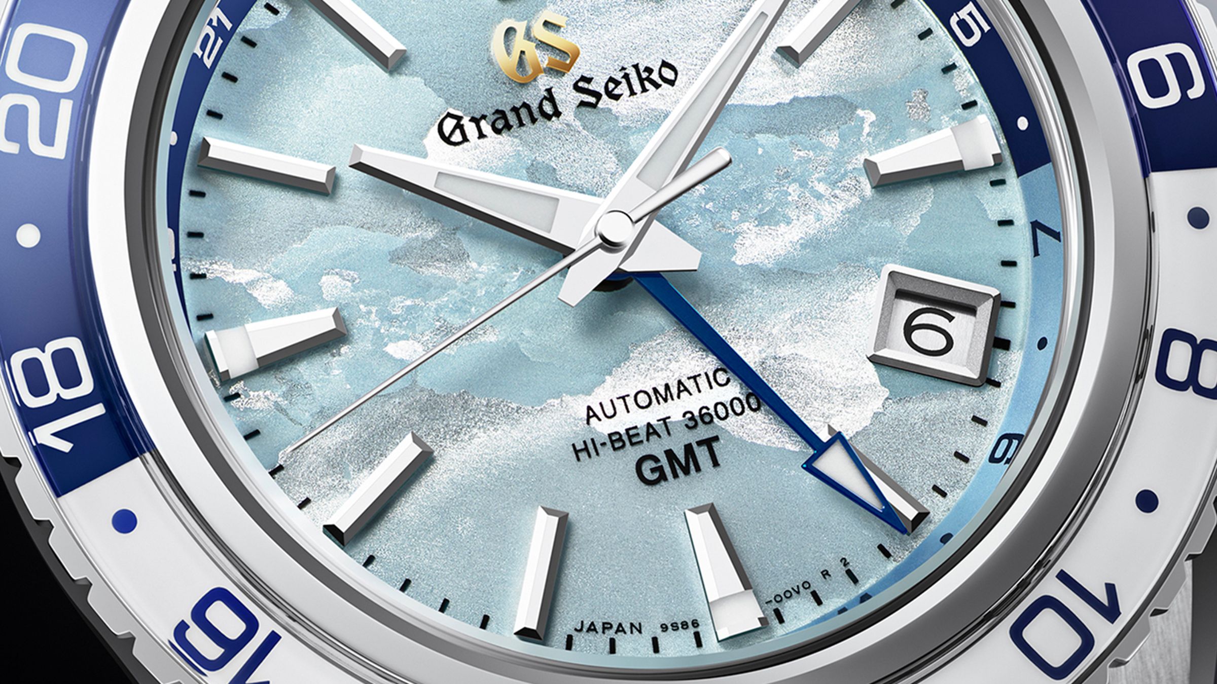源自錶廠所在地岩手山雲海的特殊面盤發想，凸顯出Grand Seiko特殊面盤技法又進入嶄新層次。