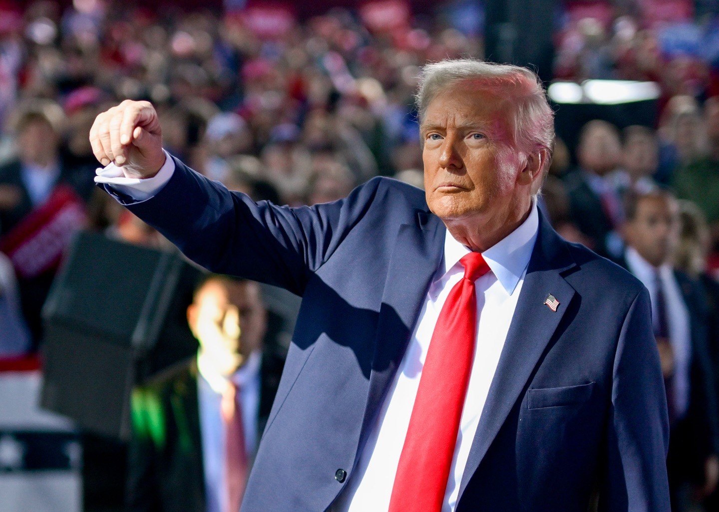 川普重申，他將在上任後「積極推動」死刑。（翻攝臉書@ Donald J. Trump）