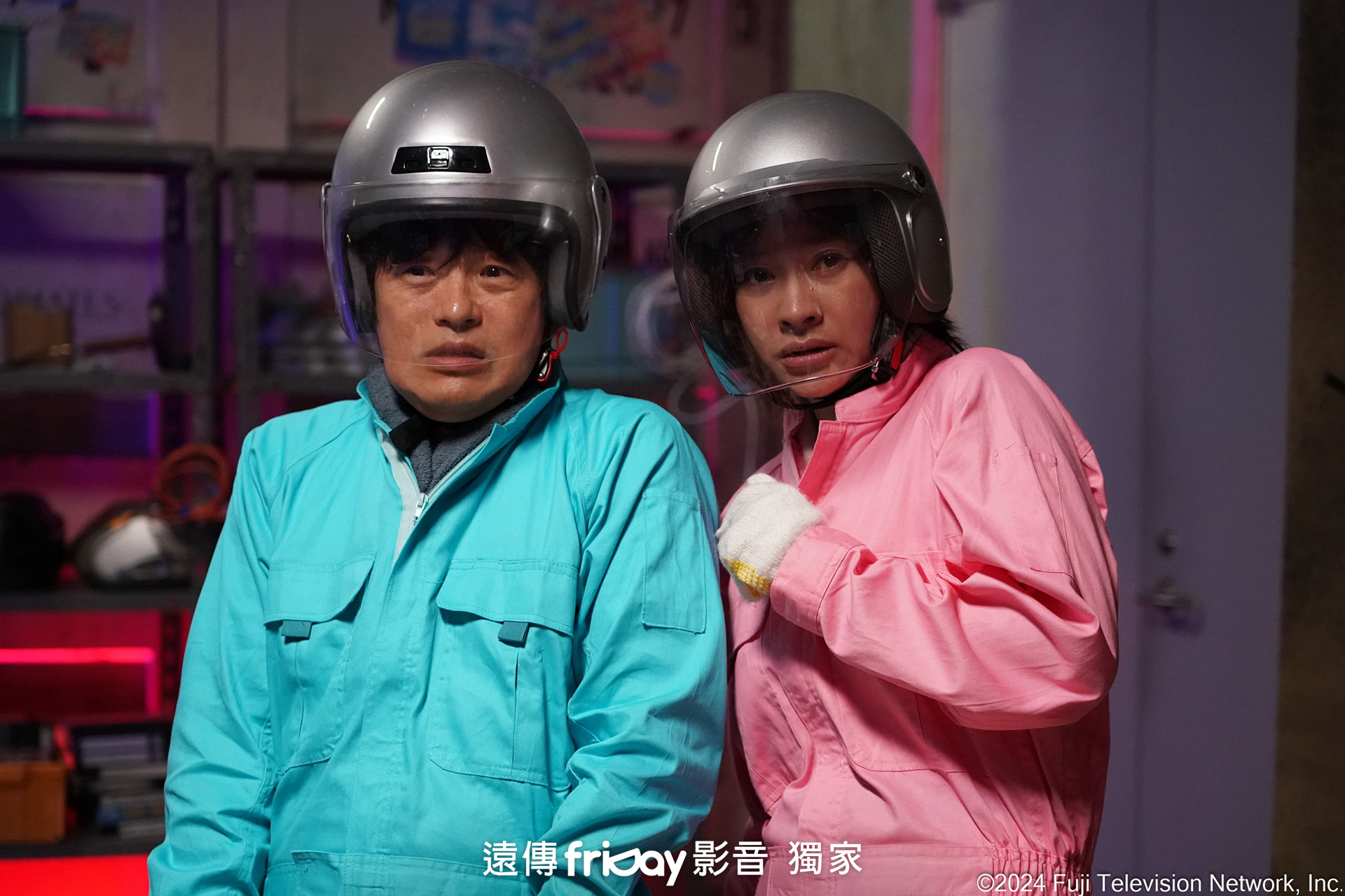 篠原涼子、笨蛋節奏攜手主演日劇《YIPS 易普症》，兩人互動與反差性格超有趣。（friDay影音提供）